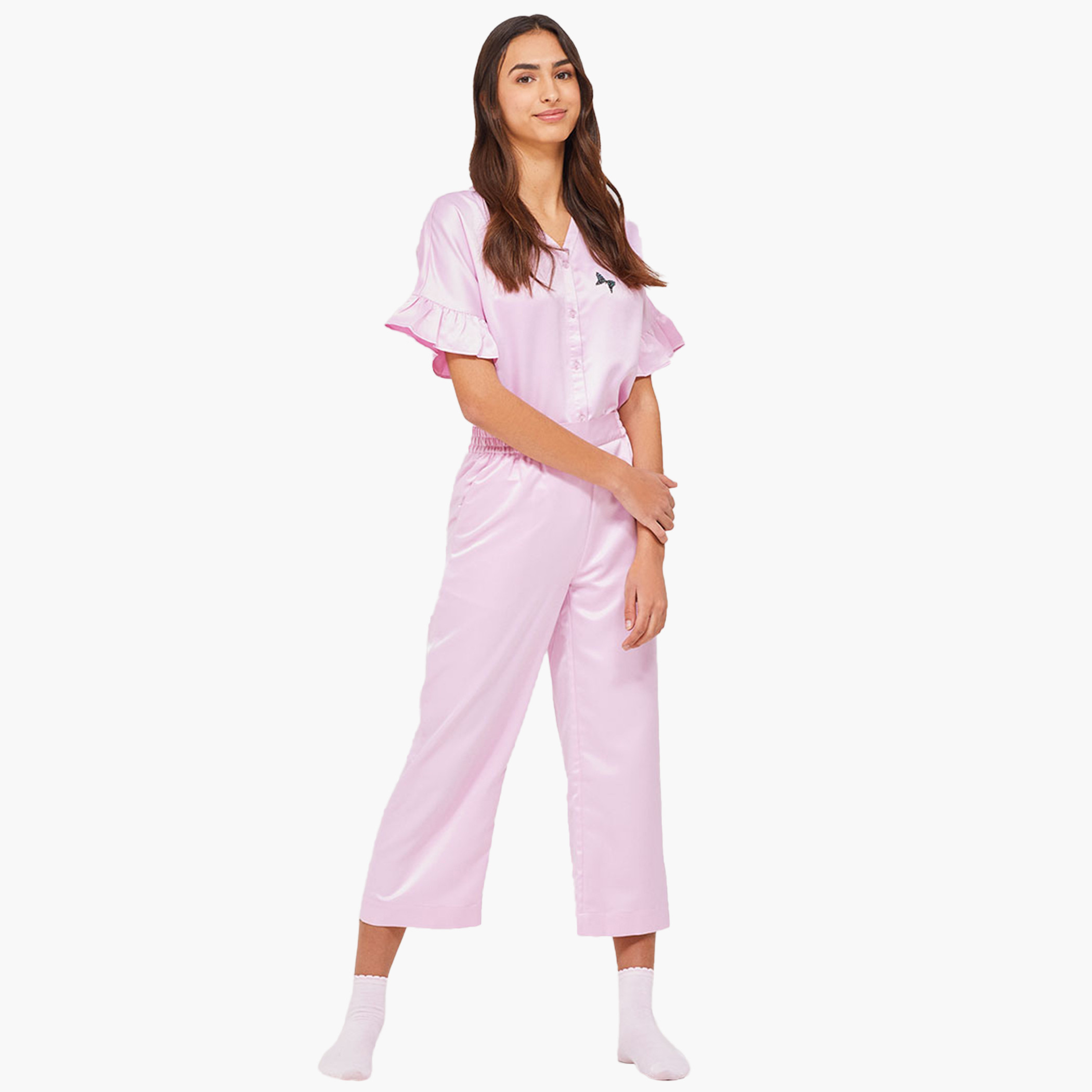 بلوايج نفسجي لباس نوم-women-clothing-nightwear-pyjamas-bottoms-image-1