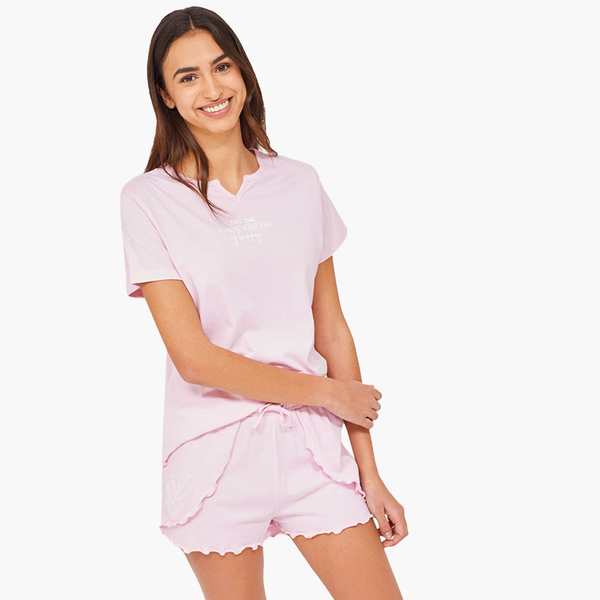 بلوايج نفسجي لباس نوم-women-clothing-nightwear-pyjamas-longsets-image-1