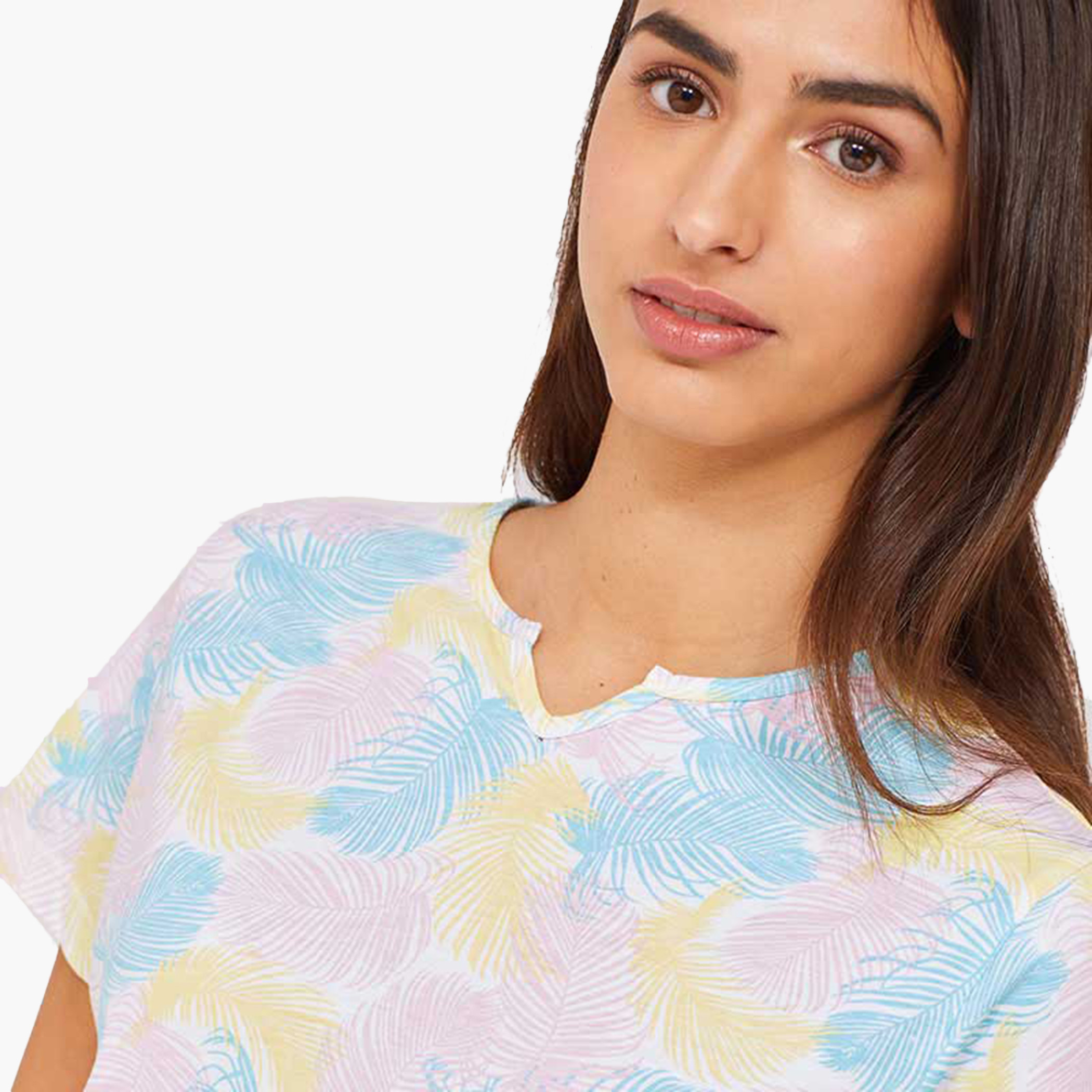 بلوايج أبيض لباس نوم-women-clothing-nightwear-pyjamas-longsets-image-2
