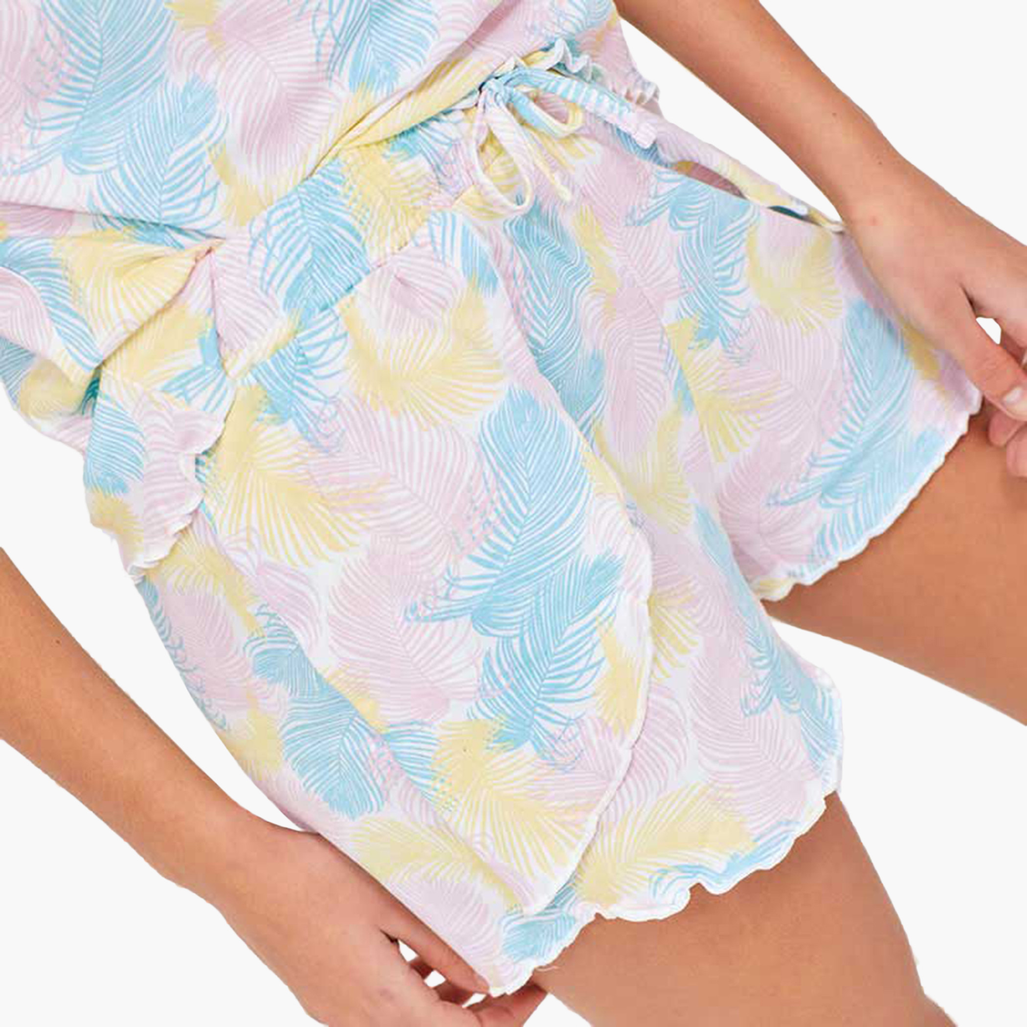 BlueAge Cotton Mix Solid Women White Day Dreamy Loungeset-women-clothing-nightwear-pyjamas-longsets-image-3