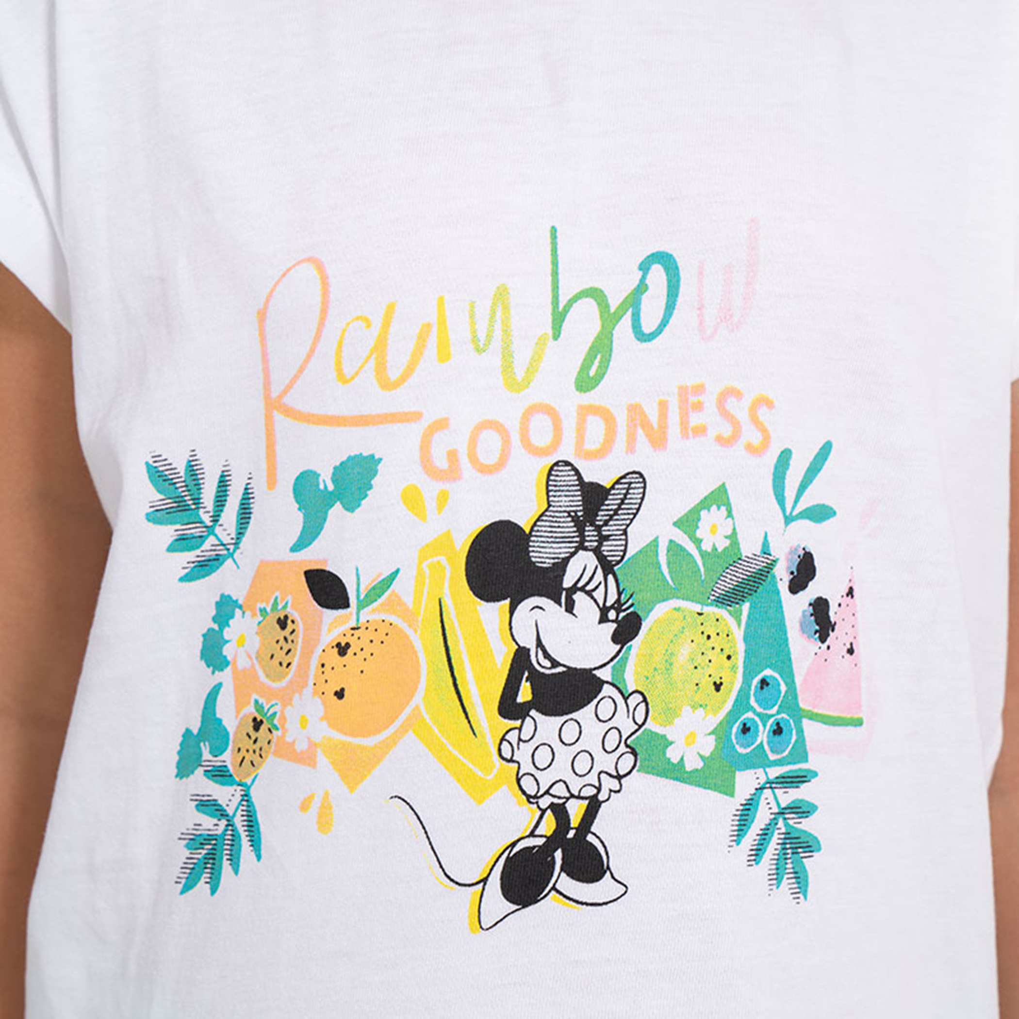 Blueage Girls Printed White T-Shirt-girls-clothing-blousesandshirts-image-3