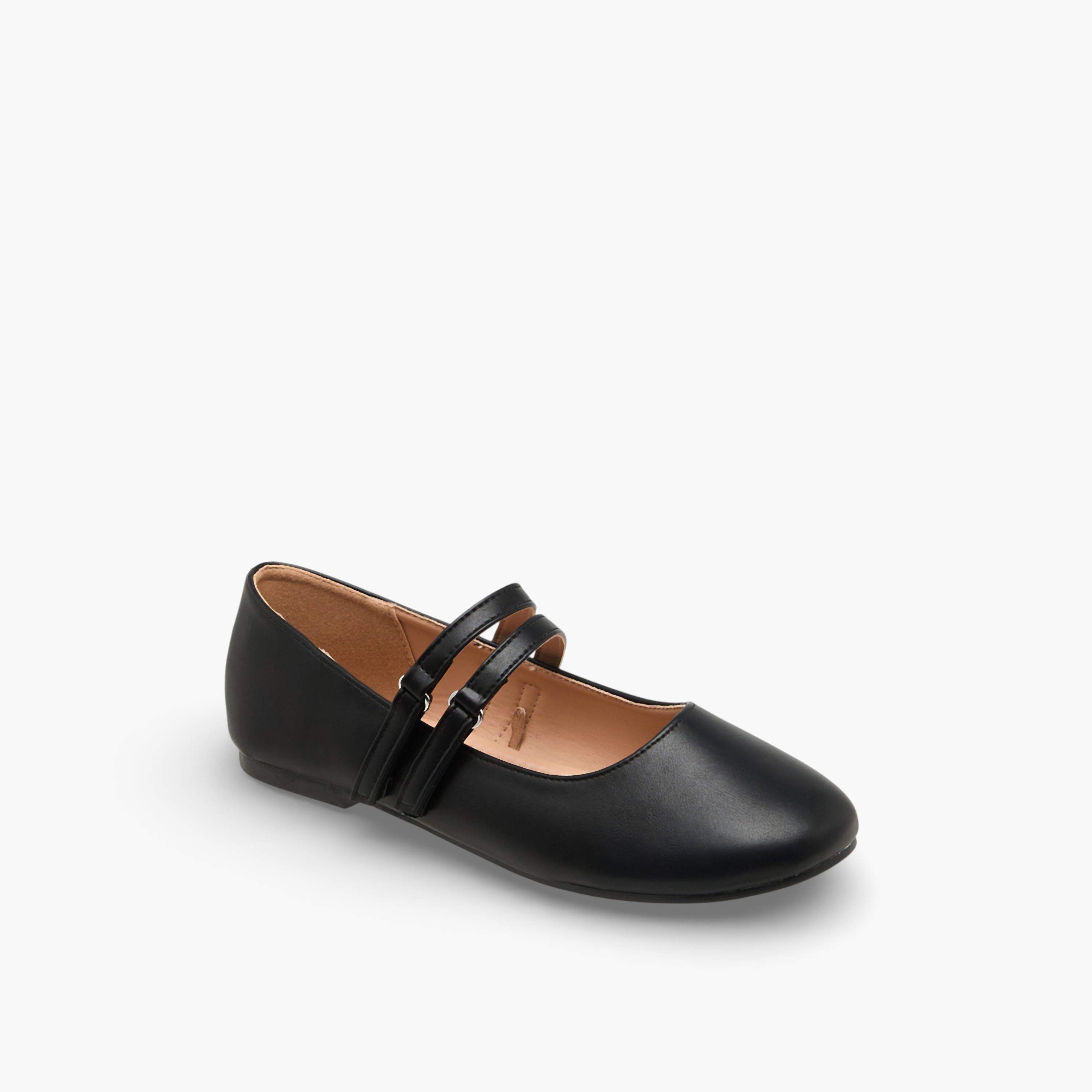 حذاء ماري جين بشريط إغلاق لاصق للبنات من ليتل ميسي-girls-shoes-maryjanes-image-2