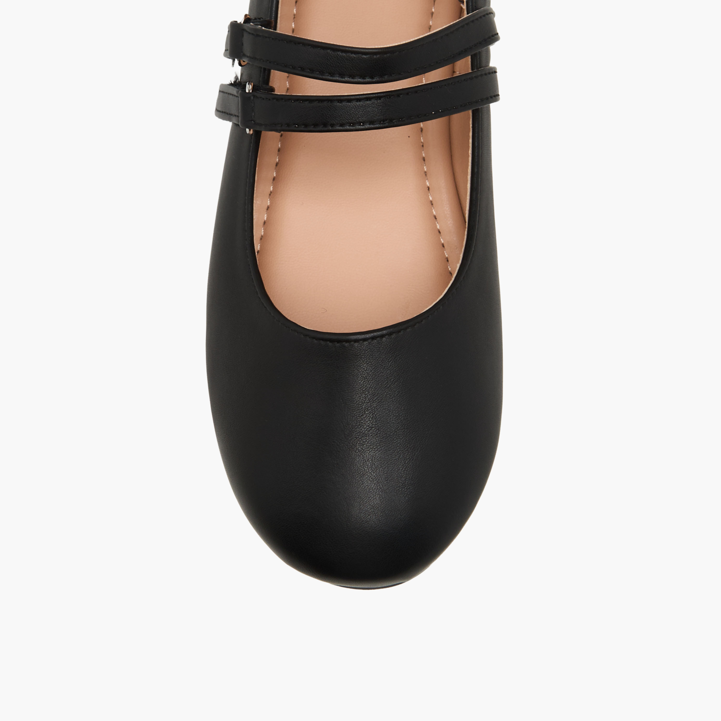 حذاء ماري جين بشريط إغلاق لاصق للبنات من ليتل ميسي-girls-shoes-maryjanes-image-4