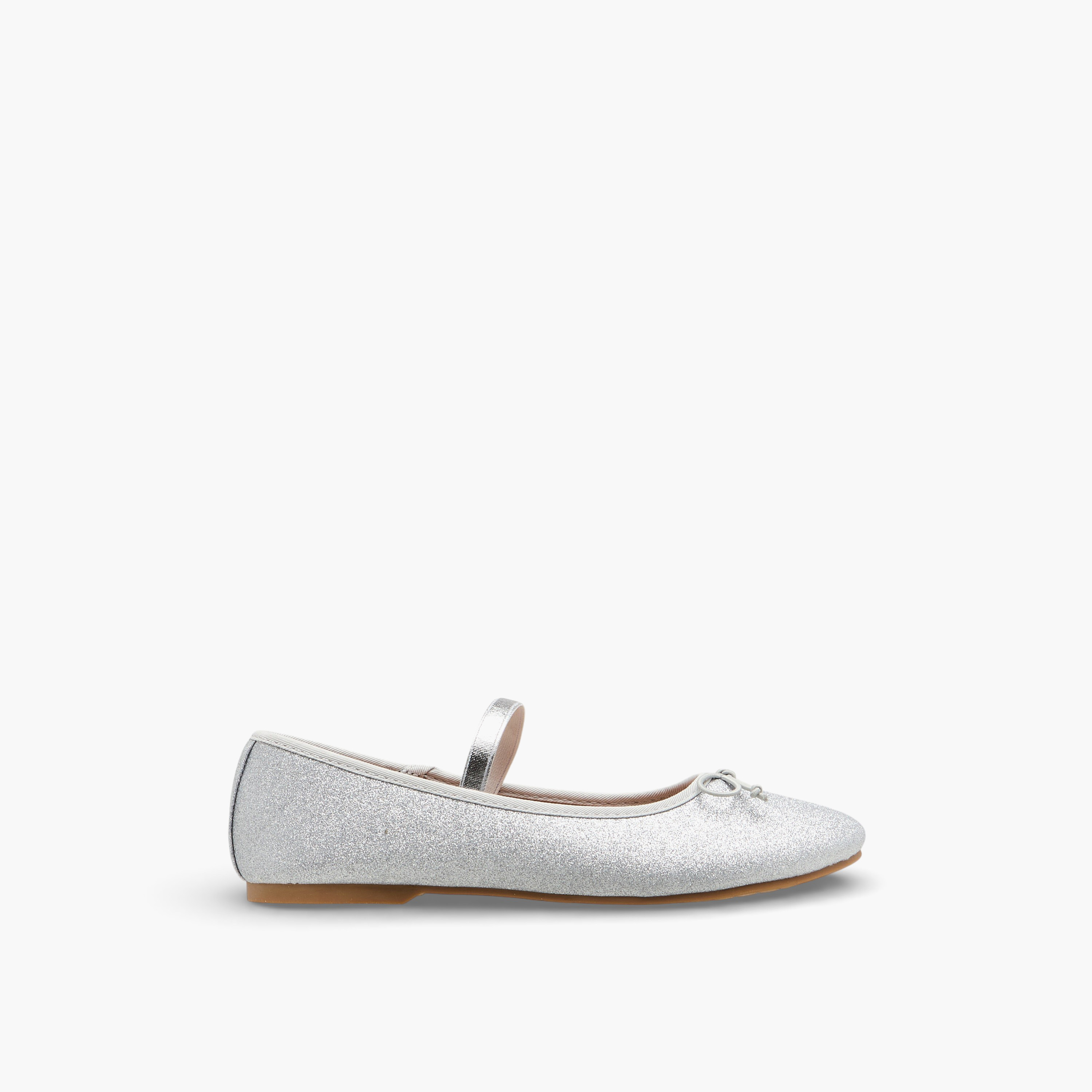 حذاء ماري جين جليتر للبنات من ليتل ميسي-girls-shoes-maryjanes-image-3