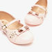 Kidy Cutwork Round Toe Ballerinas with Bow Accent and Buckle Closure-Girl%27s Ballerinas-thumbnail-2