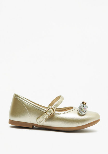 Kidy Bow Embellished Mary Jane Shoes with Buckle Closure-Girl%27s Casual Shoes-image-2