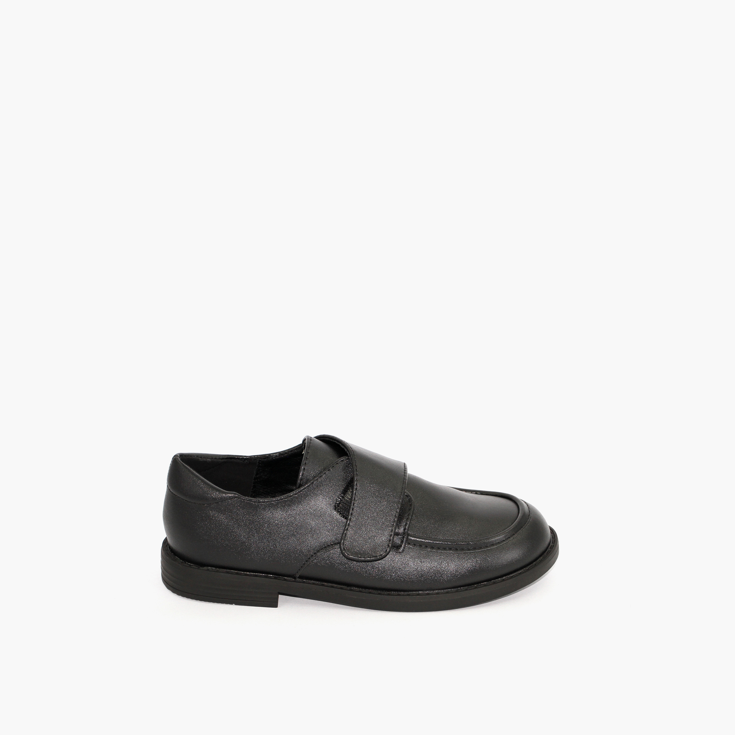 Geoomnii Boys Hook & Loop Duke 2 Loafers | 0411-4-boys-shoes-loafers-image-4