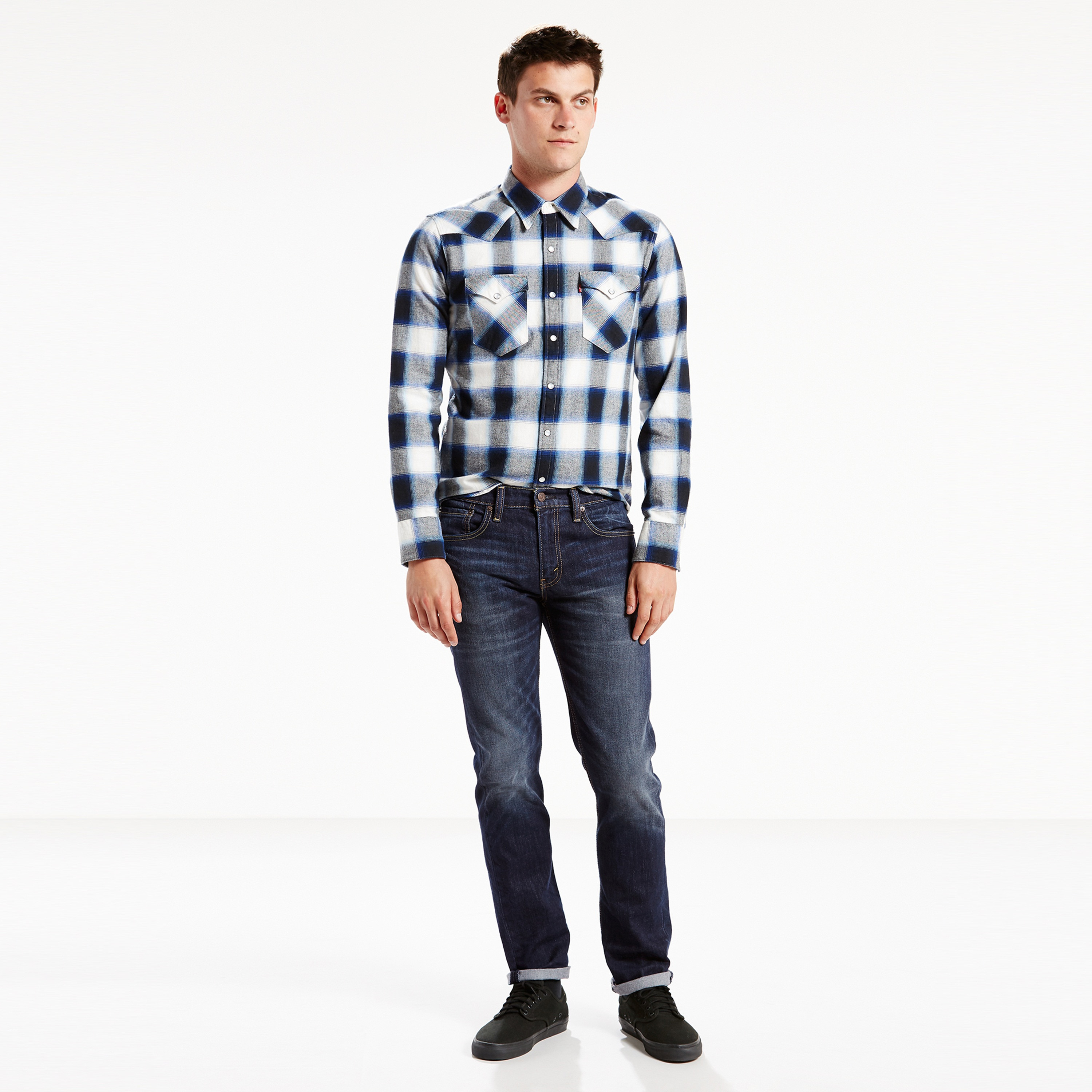 بنطال جينز من ليفايز 511 ذو قصة ضيقة وجيب متوسط الارتفاع-men-clothing-bottoms-jeans-image-2