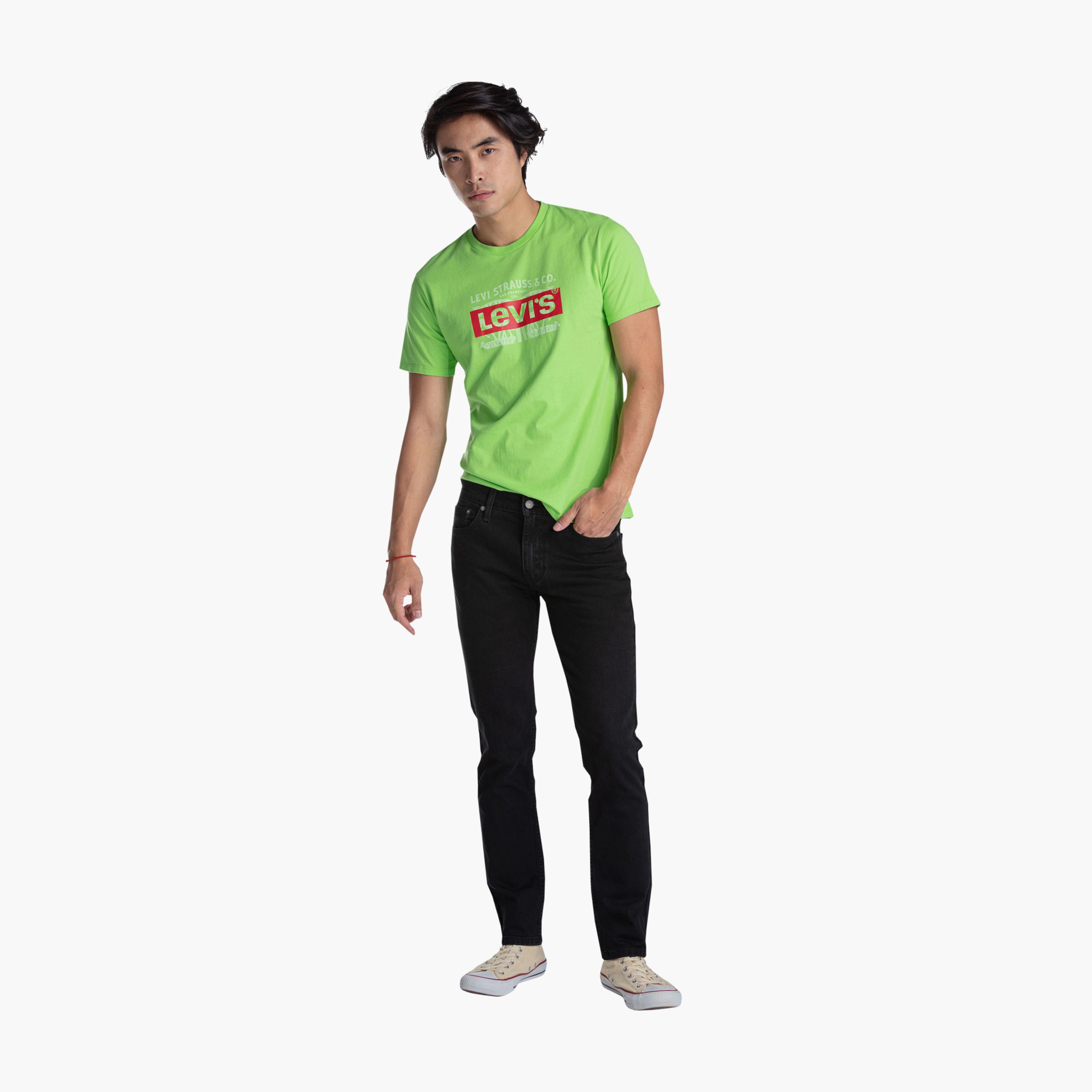Levi's Black Slim Fit Low-Rise Jeans-men-clothing-bottoms-jeans-image-2
