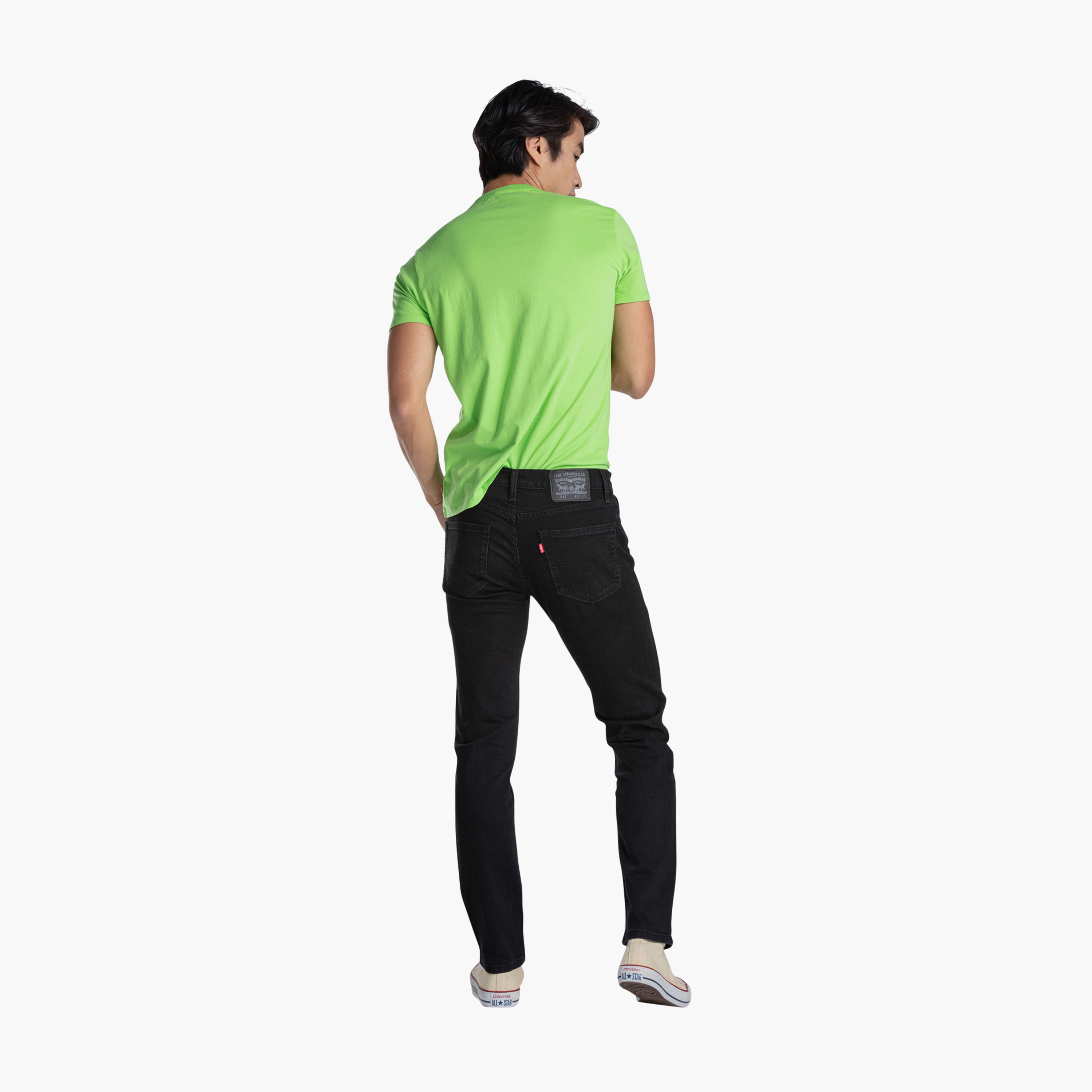 Levi's Black Slim Fit Low-Rise Jeans-men-clothing-bottoms-jeans-image-4