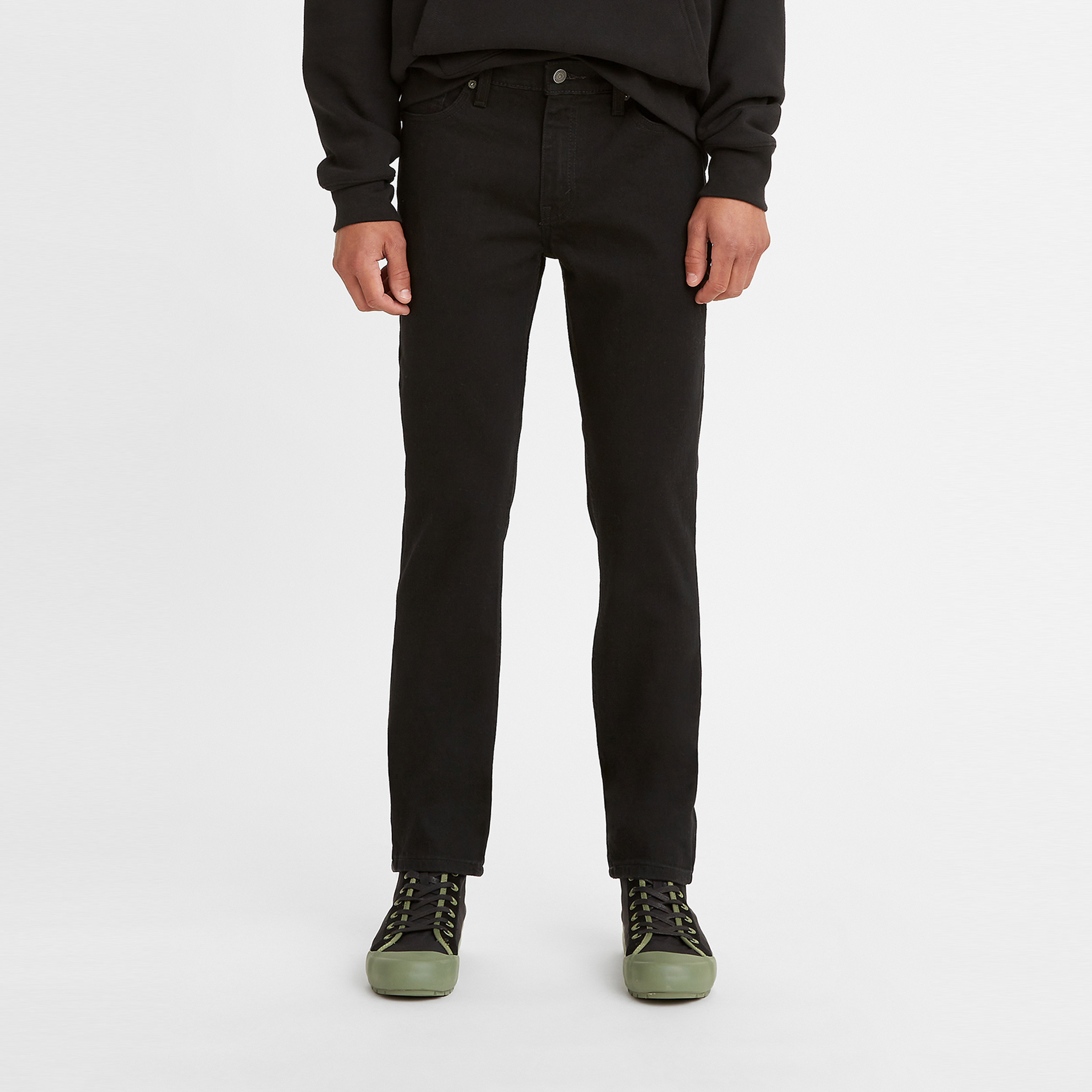 Levi's Black Slim Fit Low-Rise Jeans-men-clothing-bottoms-jeans-image-5
