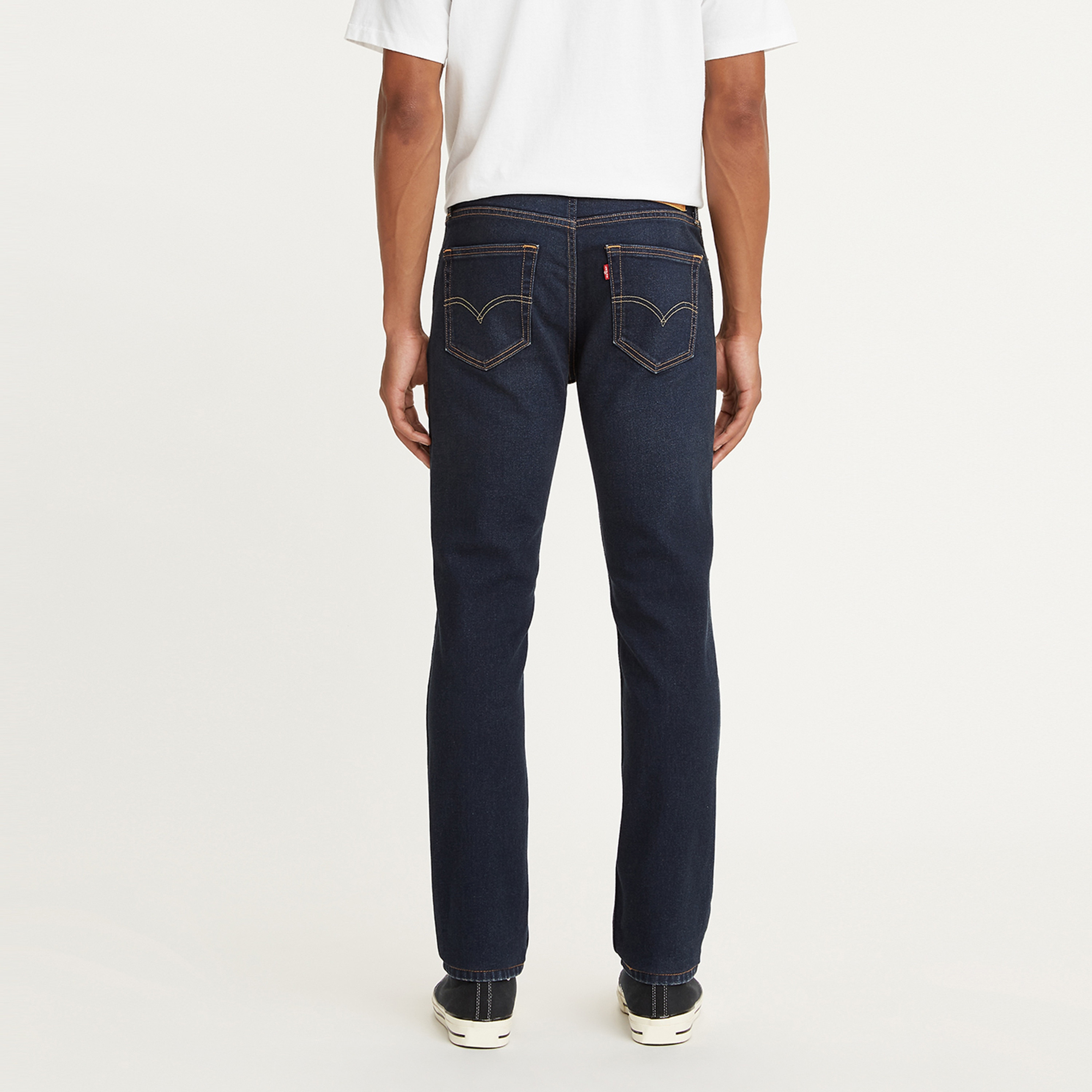 Levi's 511 Slim Fit Dark Blue 5 Pockets Men's Jeans-men-clothing-bottoms-jeans-image-4