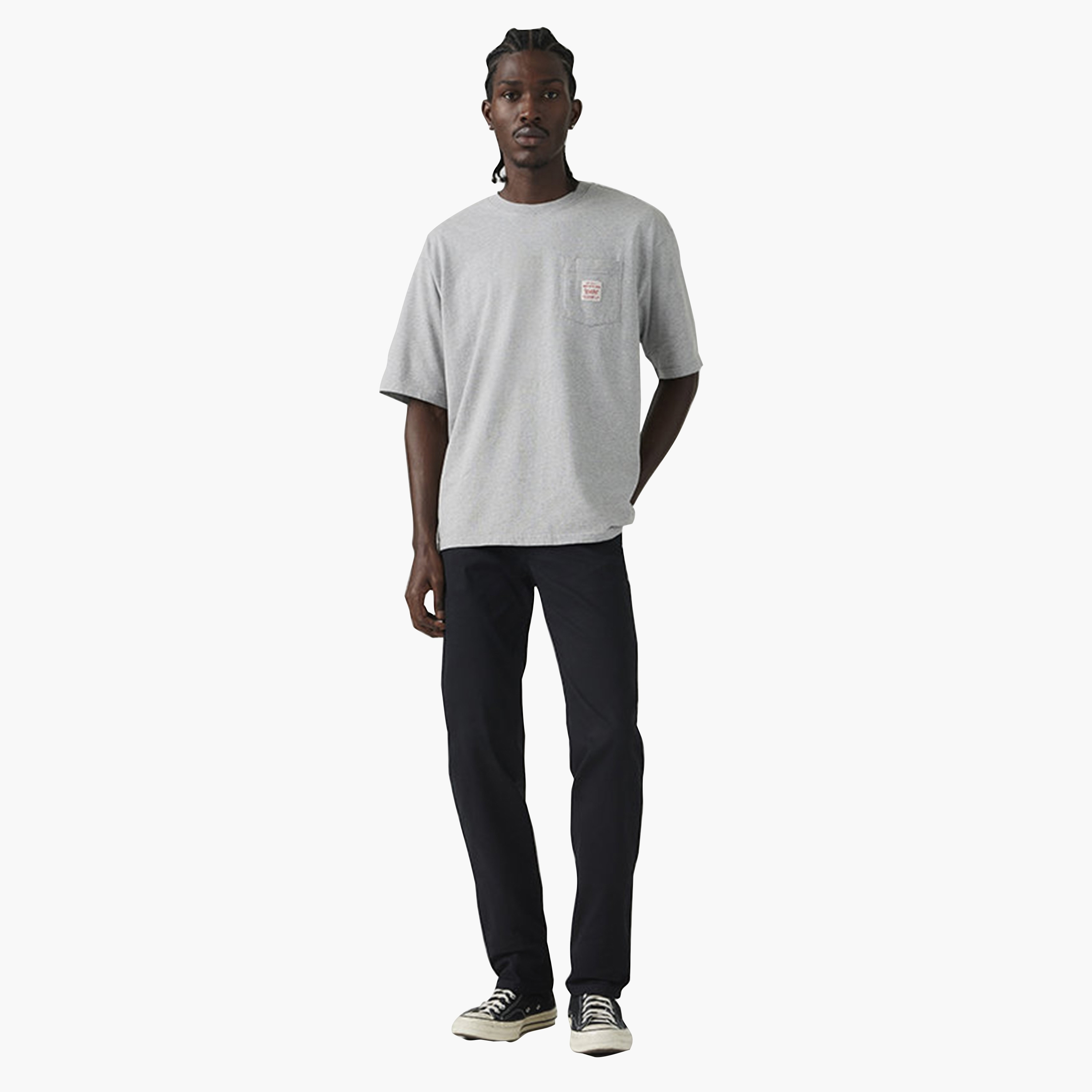 Levi's 511 Slim Fit Black 5-Pocket Men's Jeans Inseam 32-men-clothing-bottoms-jeans-image-2