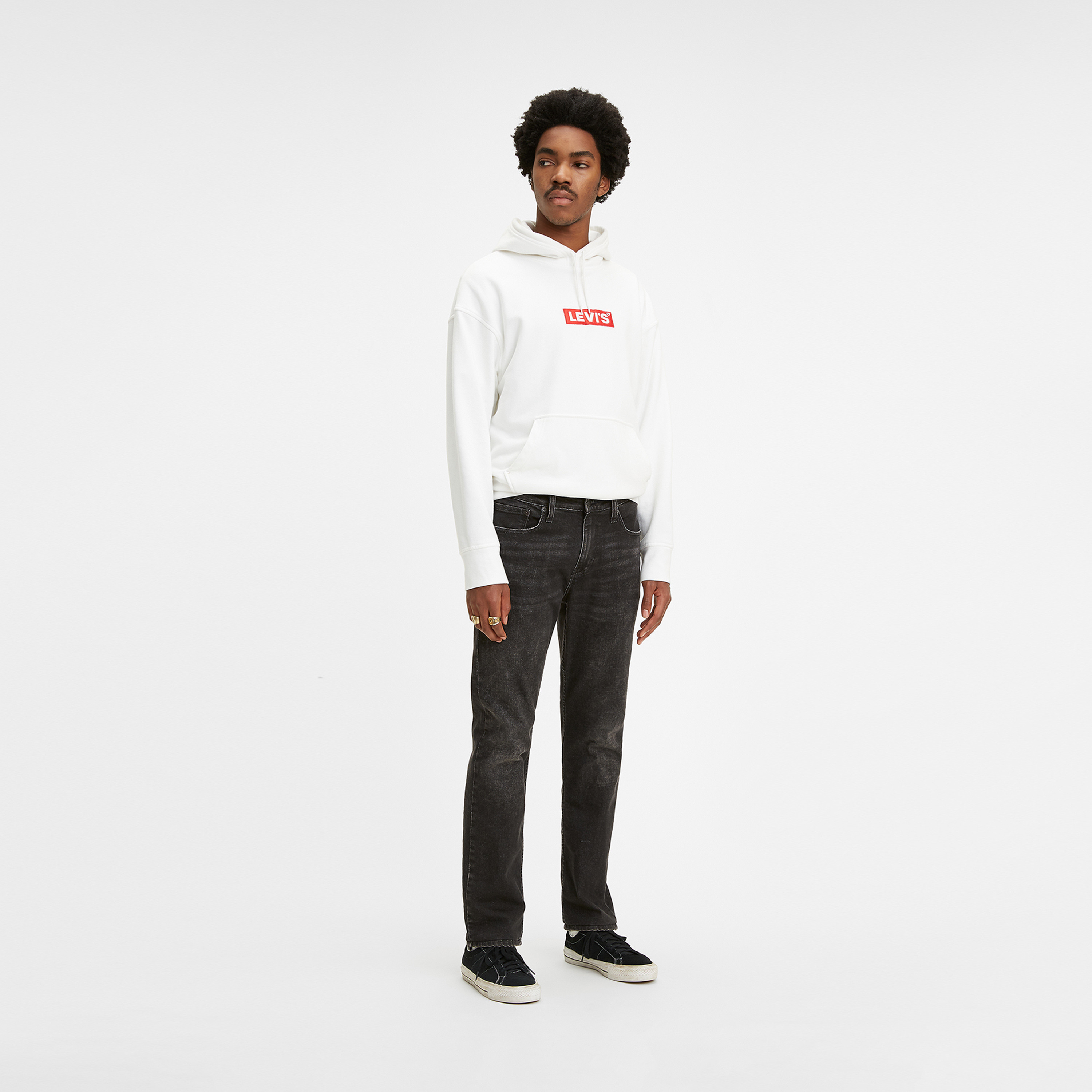 Levi's Black Slim Fit Low-Rise Jeans-men-clothing-bottoms-jeans-image-2