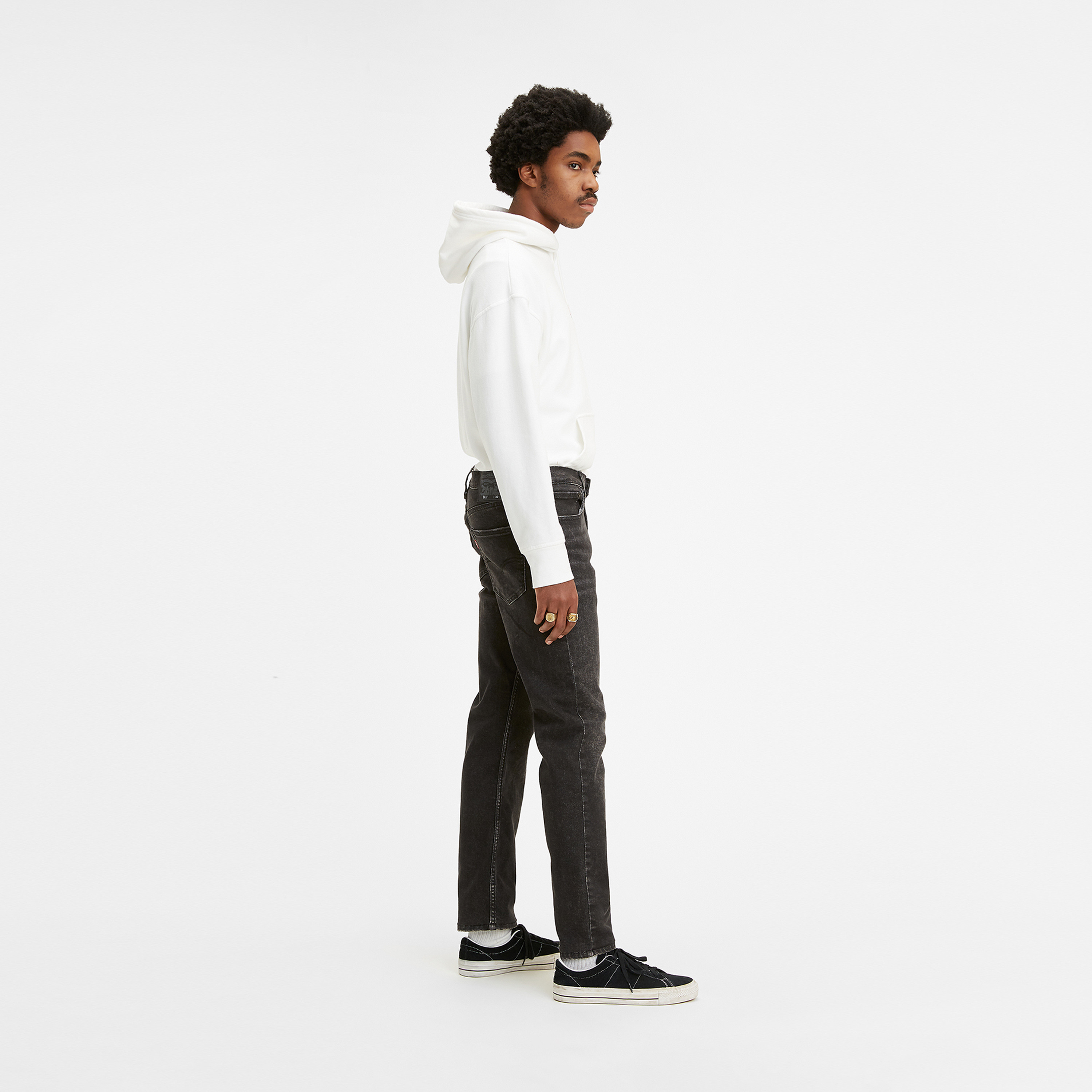 Levi's Black Slim Fit Low-Rise Jeans-men-clothing-bottoms-jeans-image-3