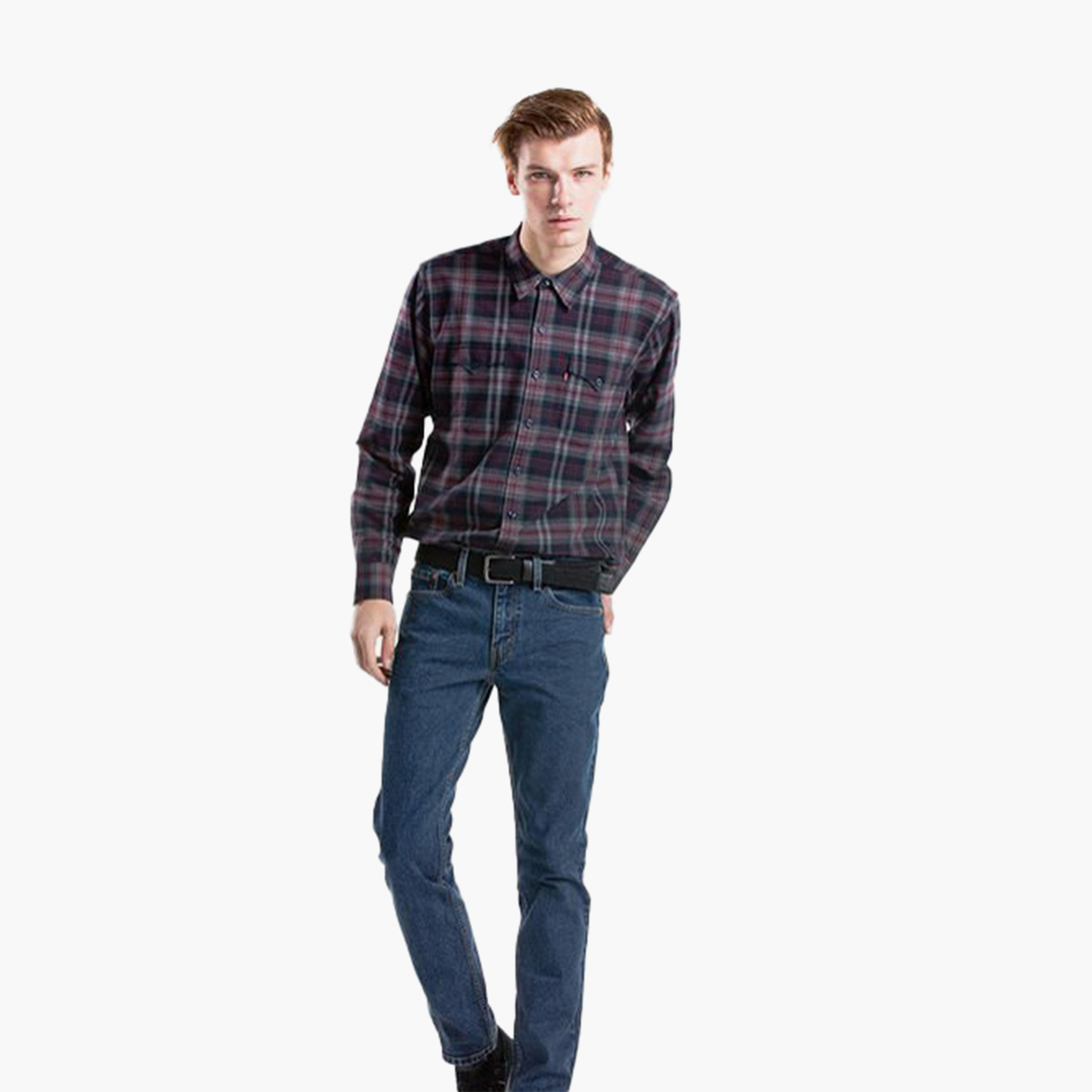 Levi's Men's 511 Slim Fit Blue Jeans Inseam 32-men-clothing-bottoms-jeans-image-2