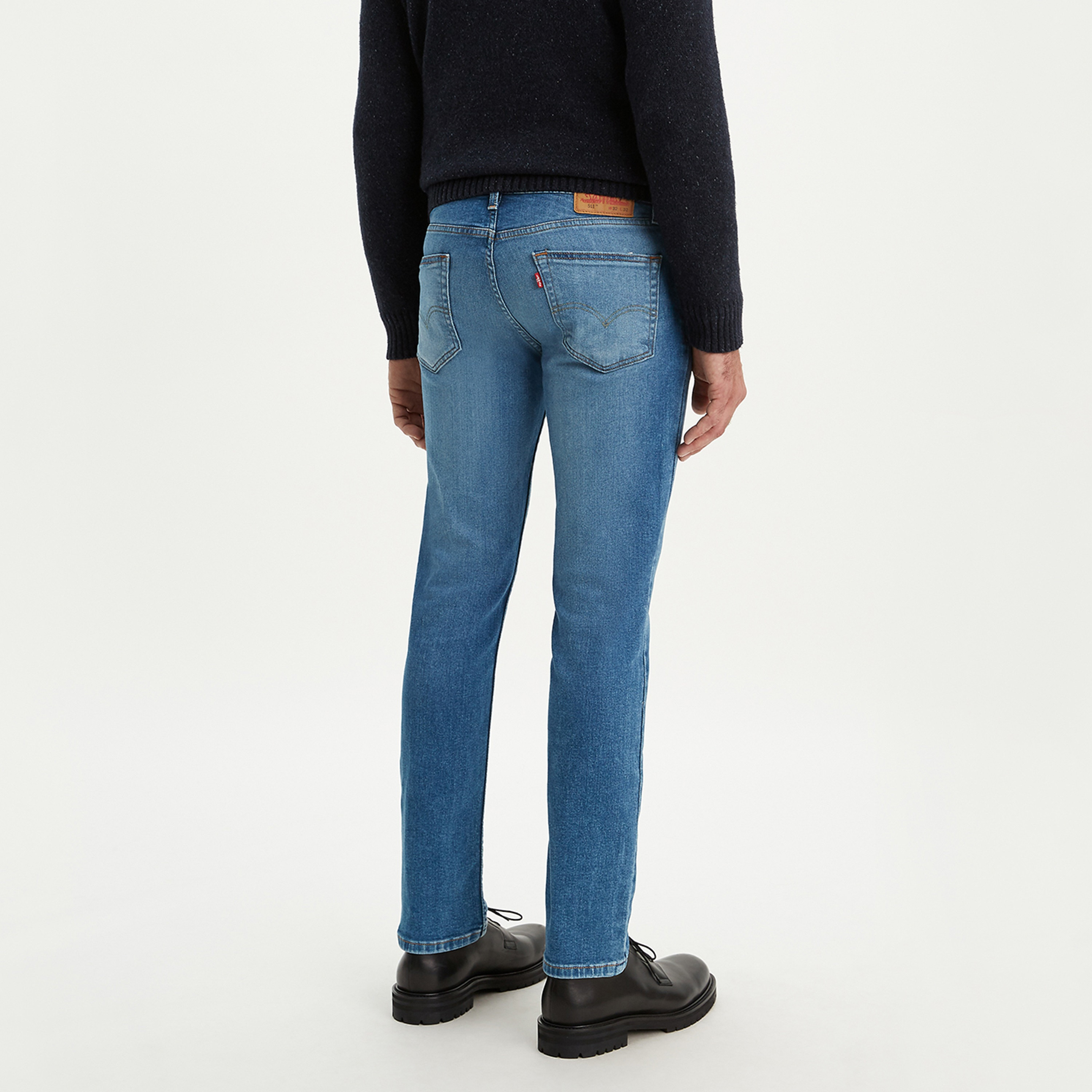 Levis 511 Blue Slim Fit Mid-Rise Button Closure Jeans-men-clothing-bottoms-jeans-image-3