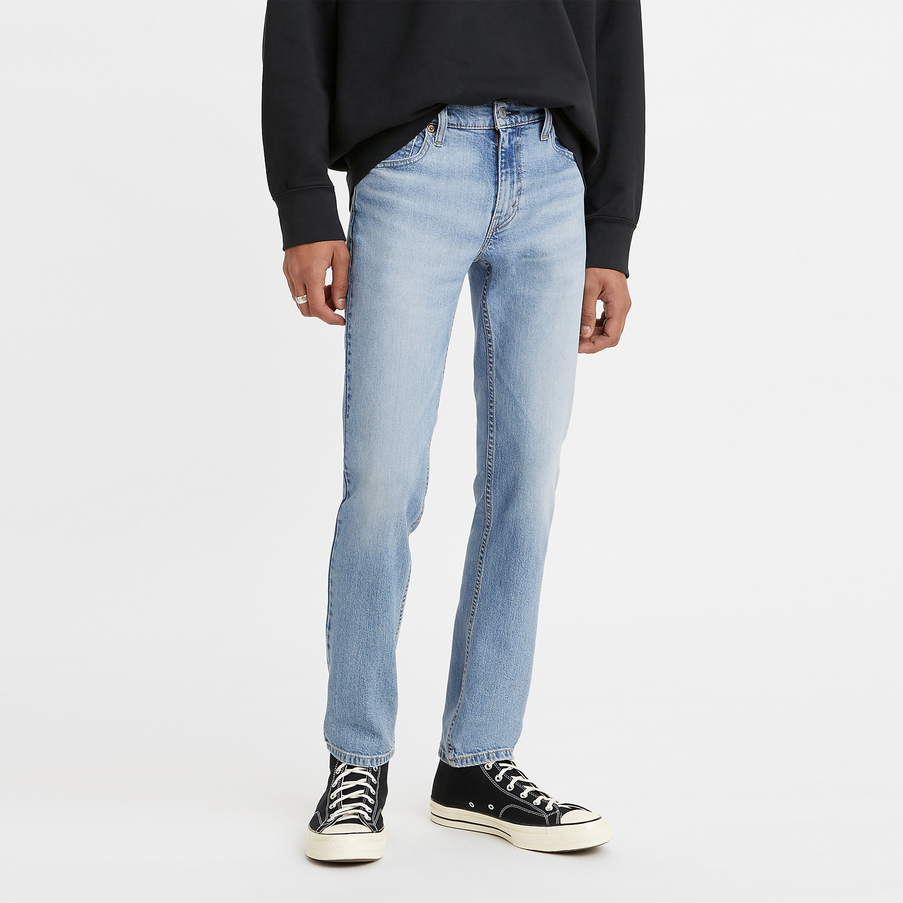 ليفايز - بنطال جينز خصر منخفض بقياس نحيف- أزرق-men-clothing-bottoms-jeans-image-4