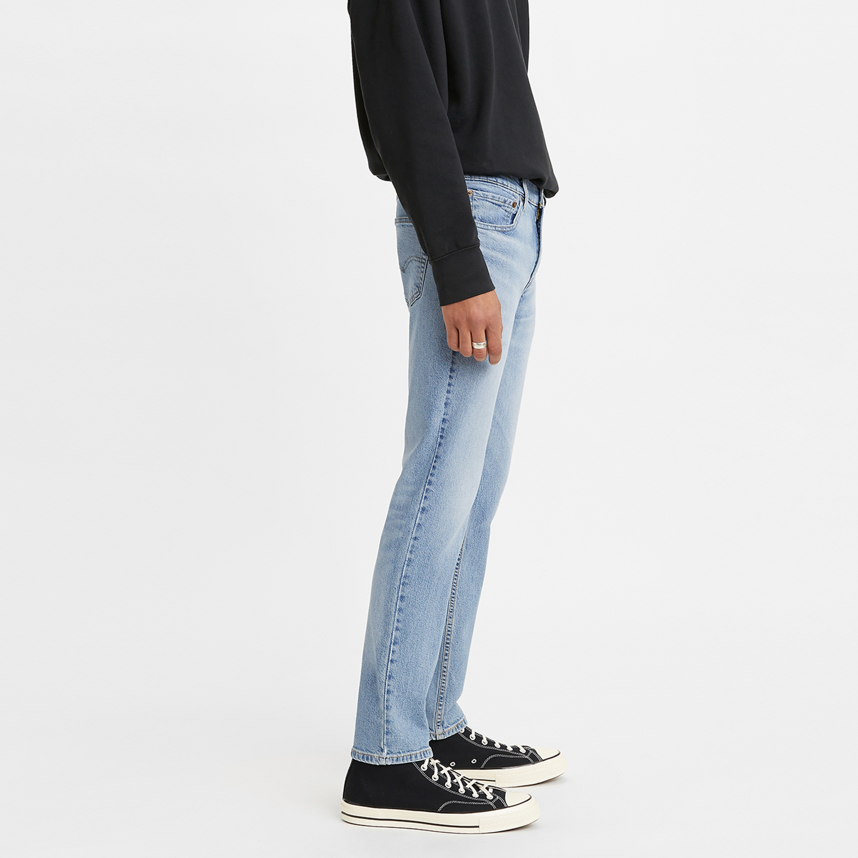 ليفايز - بنطال جينز خصر منخفض بقياس نحيف- أزرق-men-clothing-bottoms-jeans-image-1