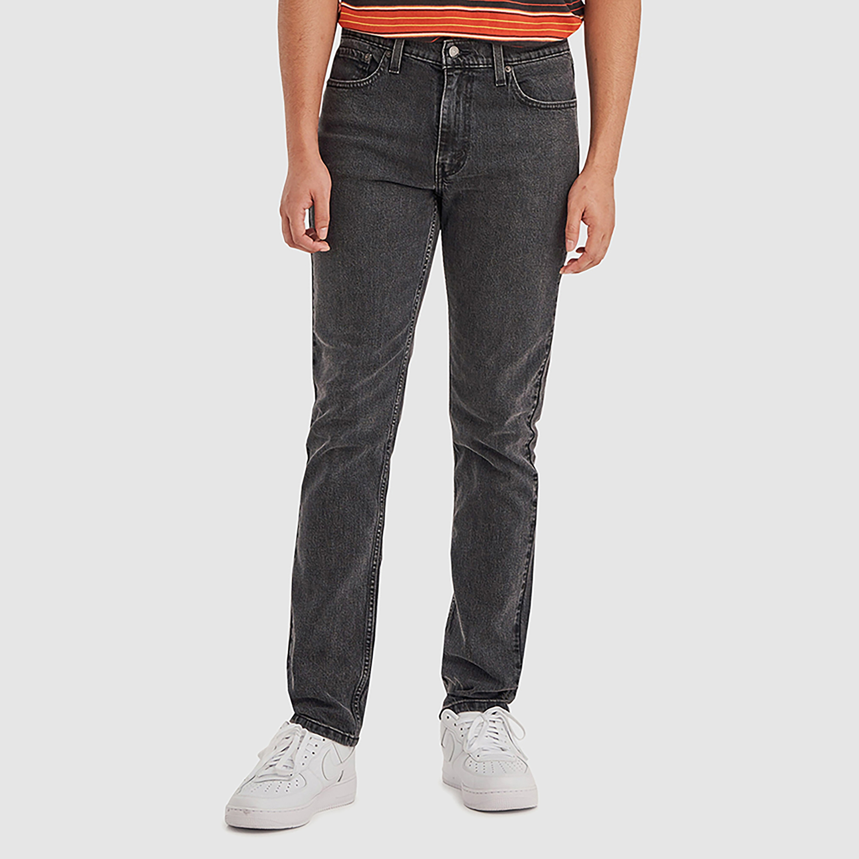 Levi's 511 Slim Fit Black Plain Men's Jeans-men-clothing-bottoms-jeans-image-1