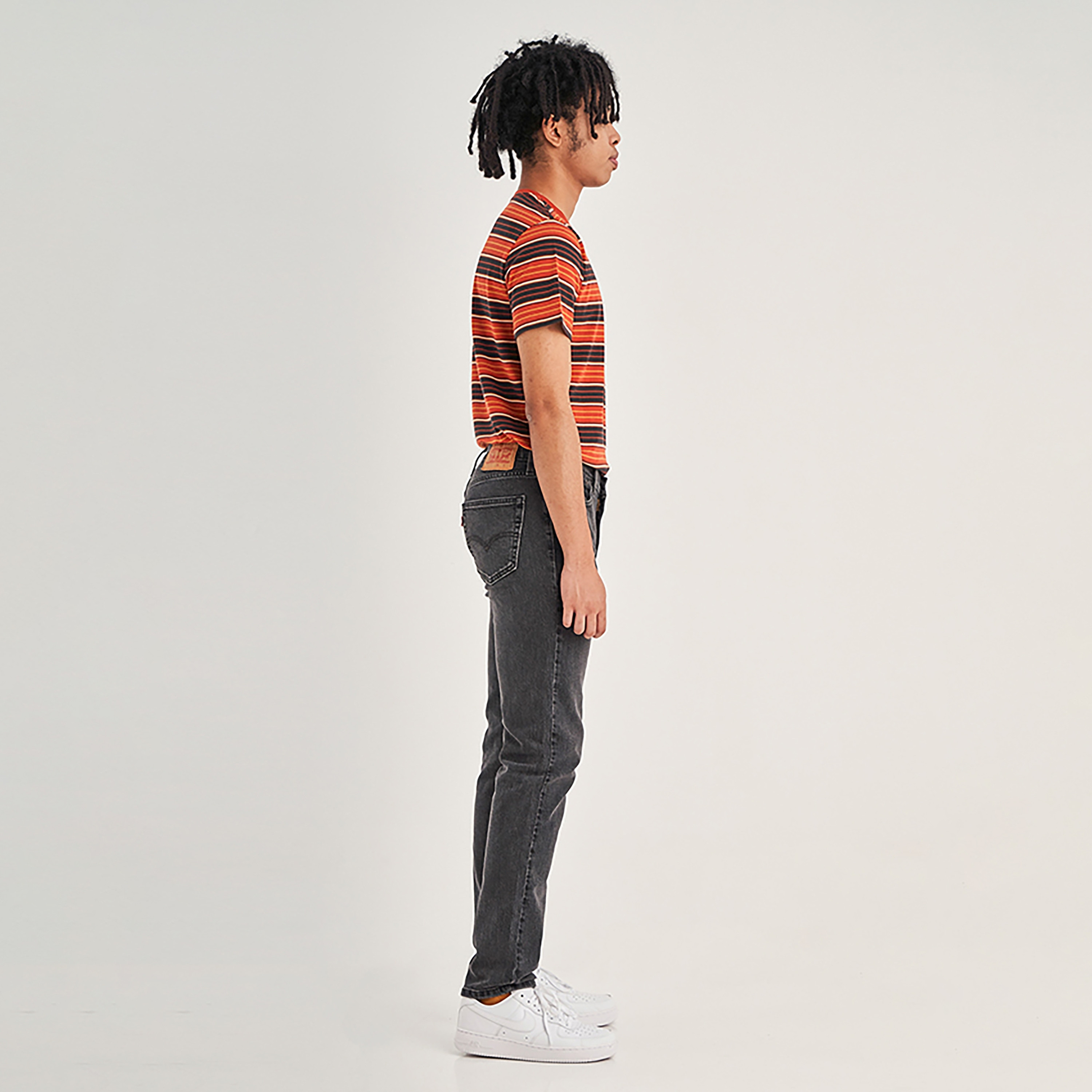 Levi's 511 Slim Fit Black Plain Men's Jeans-men-clothing-bottoms-jeans-image-2
