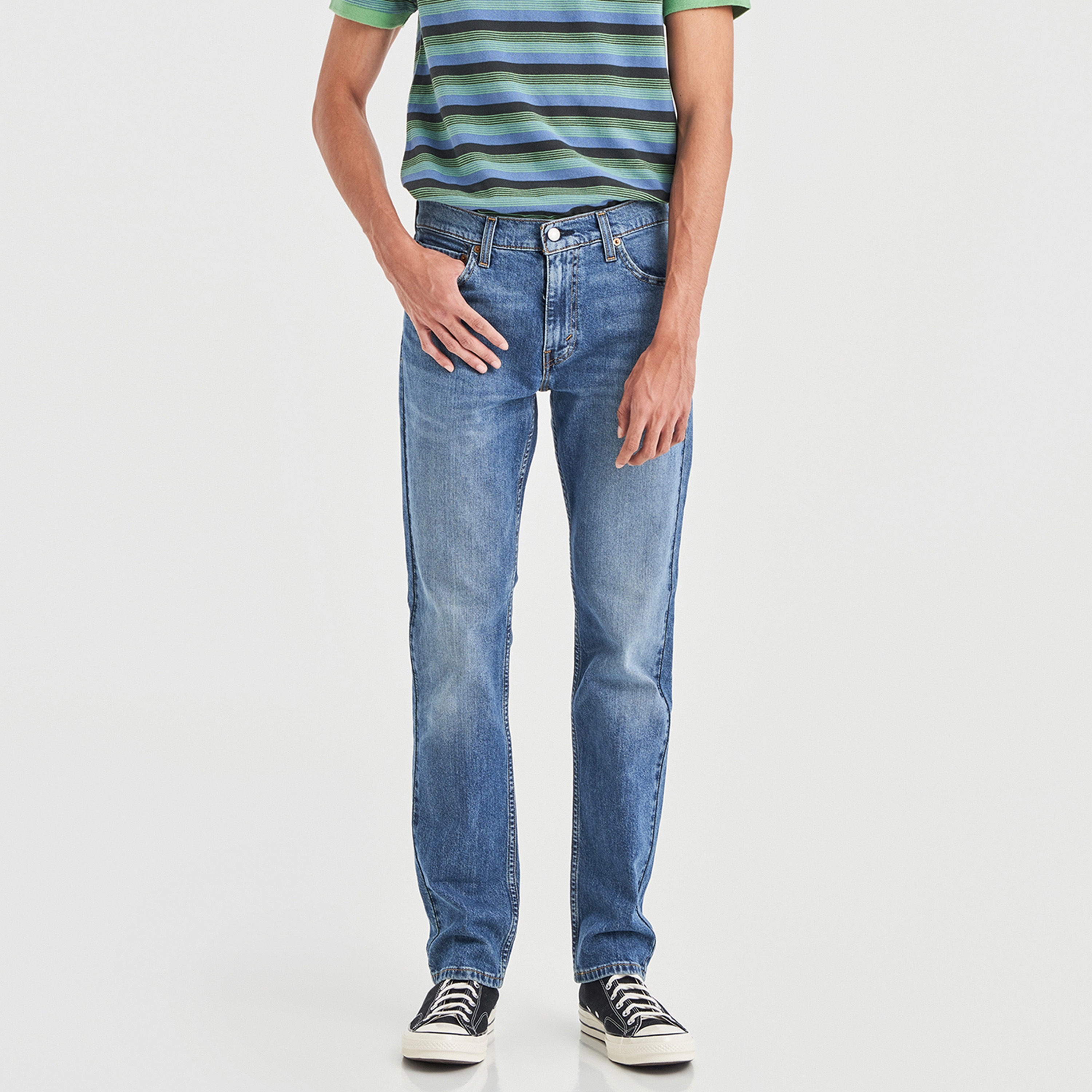 بنطال جينز من ليفايز 511 ذو قصة ضيقة وجيب متوسط الارتفاع-men-clothing-bottoms-jeans-image-1