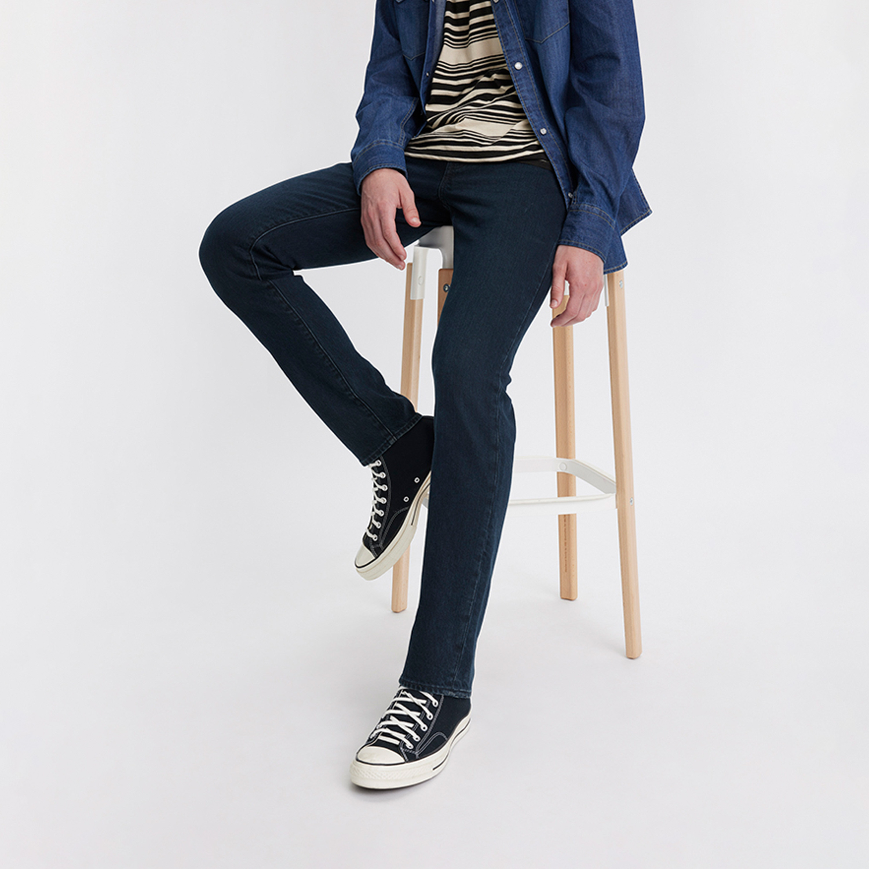 Levi's Men's Slim Fit Stretchable Low-Rise Jeans-men-clothing-bottoms-jeans-image-1