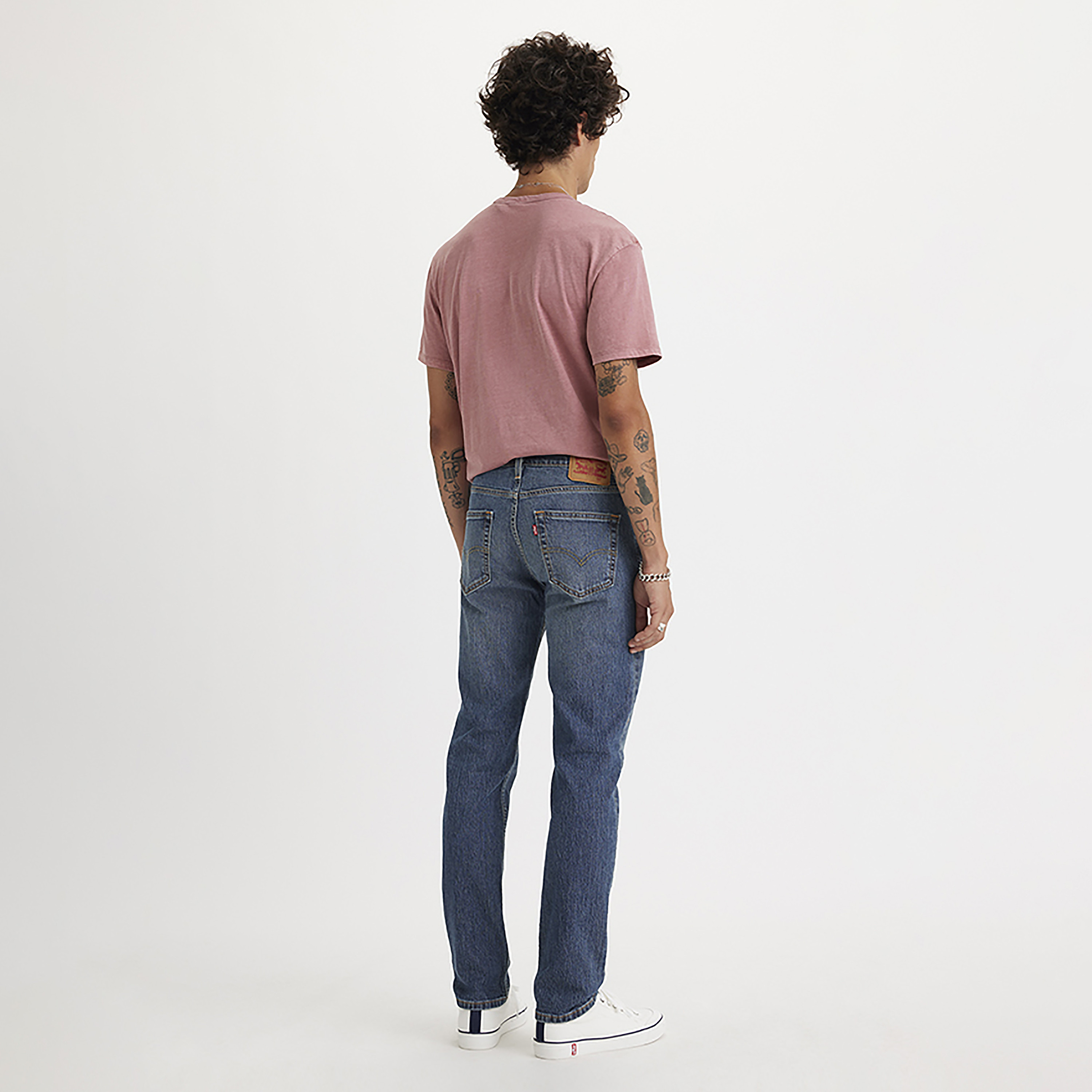 Levi's 511 Slim Fit Blue 5-Pocket Men's Jeans Inseam 34-men-clothing-bottoms-jeans-image-3