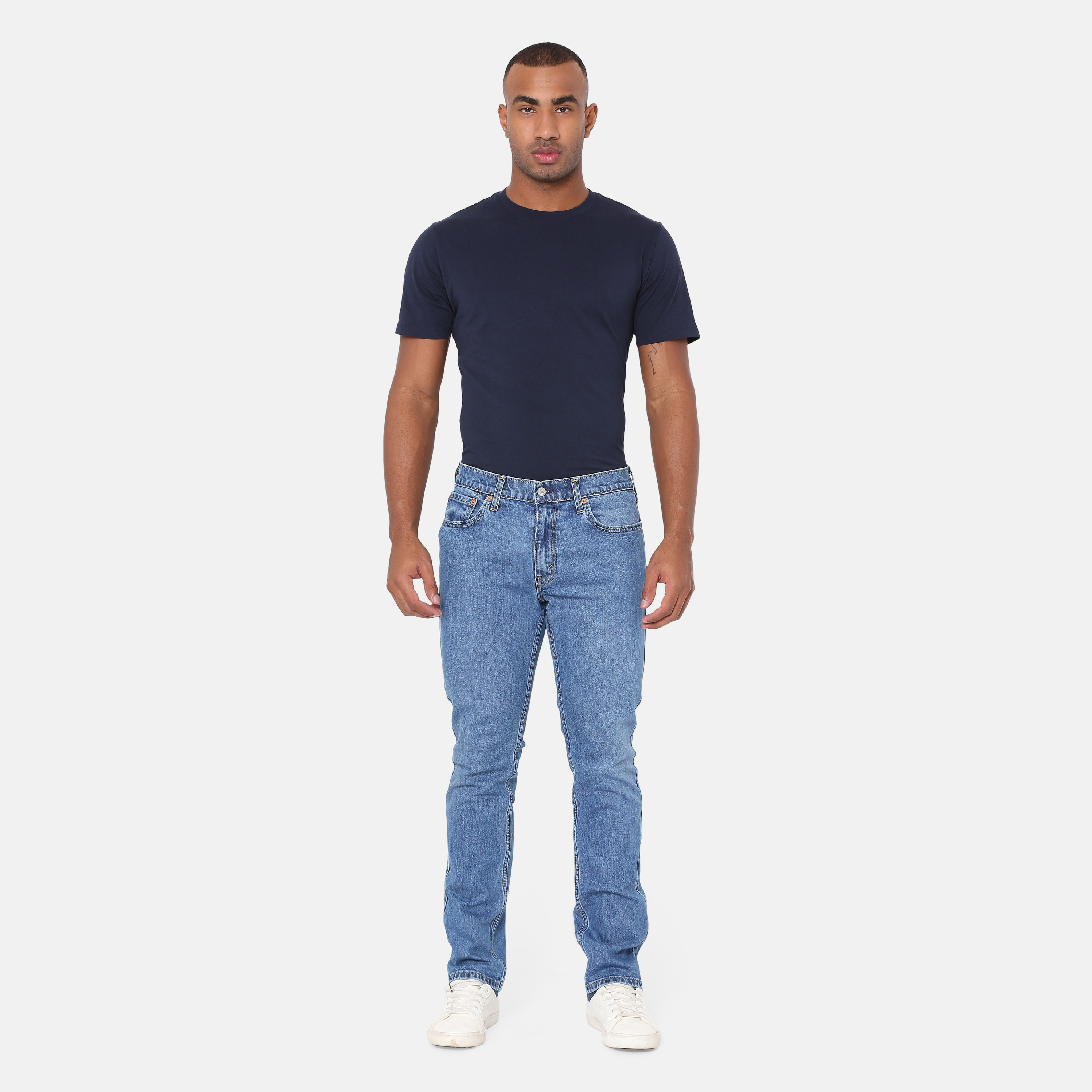 Levi's 511 Slim Fit Indigo 5 Pockets Men's Jeans-men-clothing-bottoms-jeans-image-2