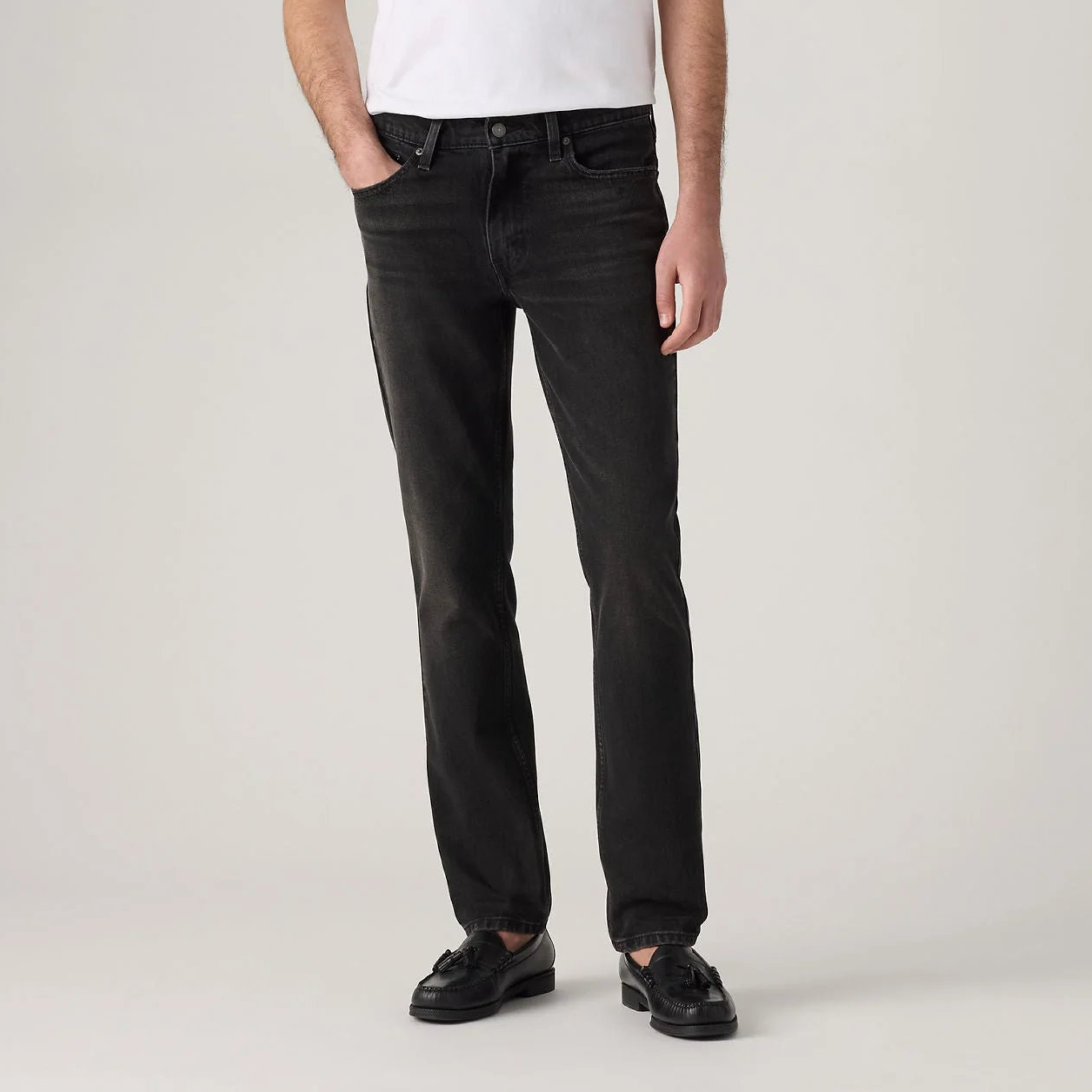 جينز رجالي 511 بقصة ضيقة، أسود بـ 5 جيوب، مقاس 32 من ليفايس-men-clothing-bottoms-jeans-image-1