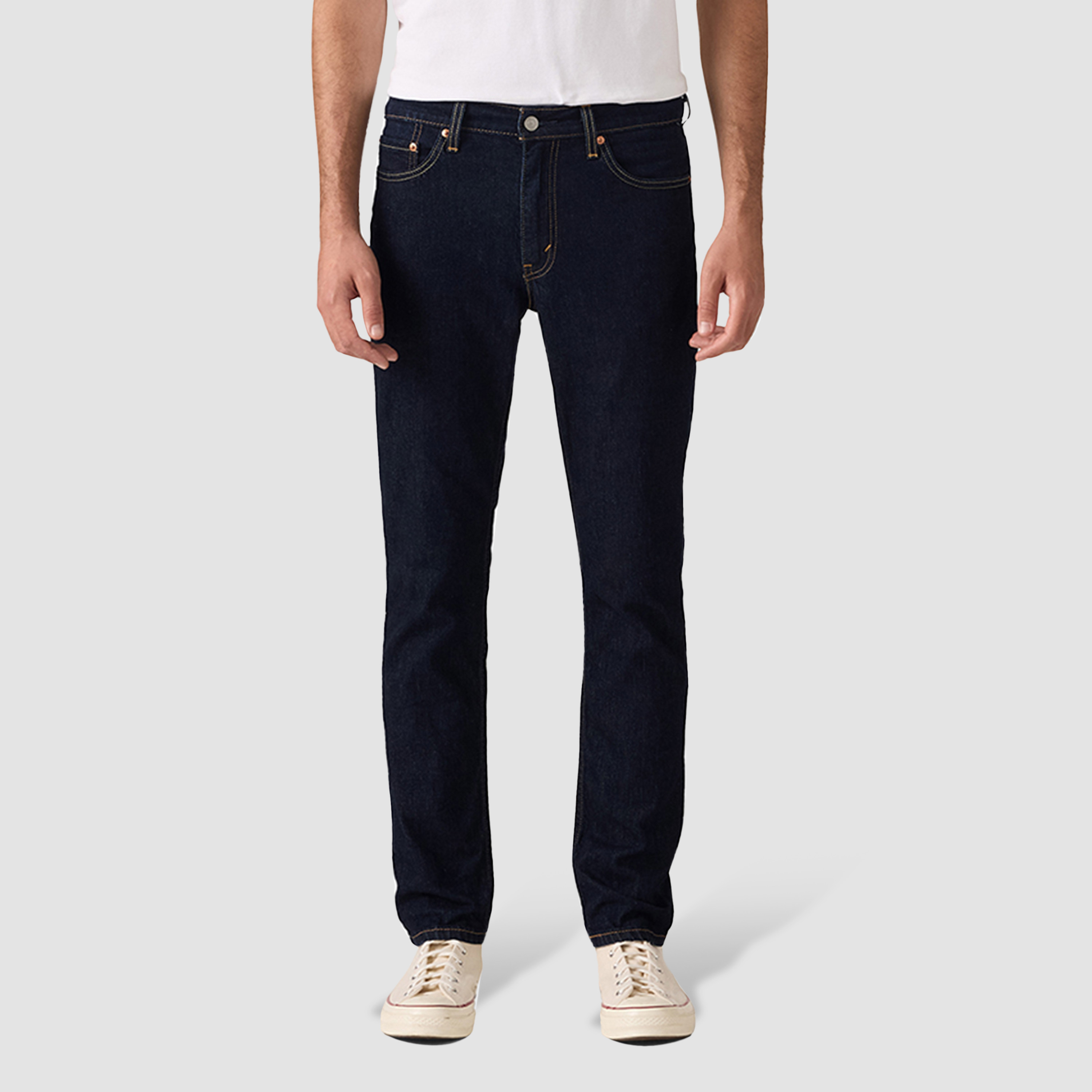 Levi's 511 Slim Fit Blue 5-Pocket Jeans Inseam 32-men-clothing-bottoms-jeans-image-1