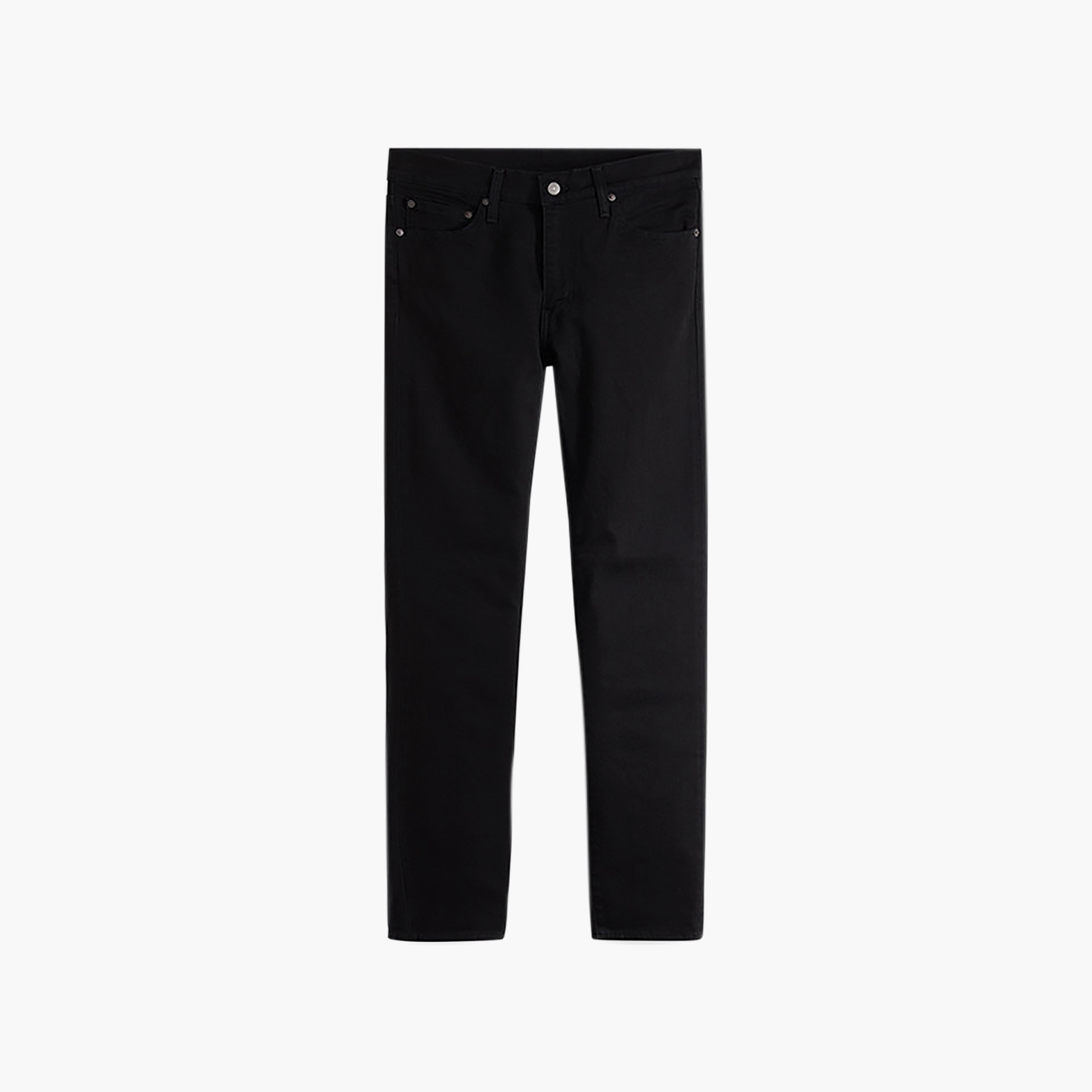 جينز رجالي Levi's 511 بقصة ضيقة سادة باللون الأسود، طول الساق الداخلي 32-men-clothing-jeans-image-3