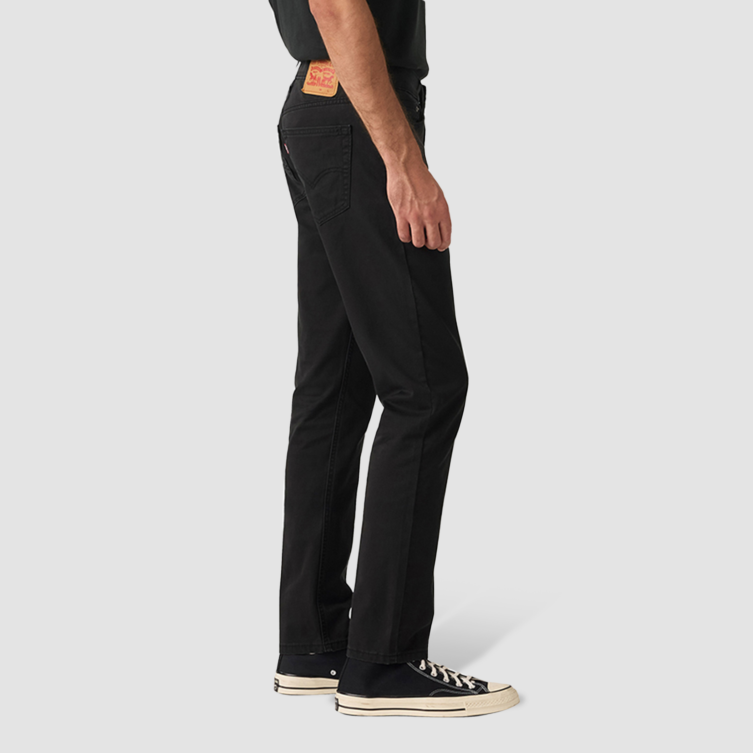 Levi's 511 Slim Fit Black 5-Pocket Jeans Inseam 32-men-clothing-bottoms-jeans-image-2