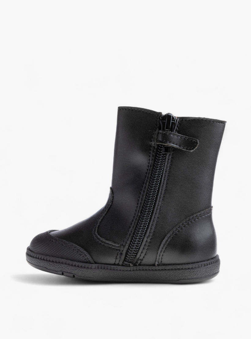 بوت طول الكاحل بزينة نجوم لامعة للبنات من بابلوسكي-girls-shoes-boots-image-2