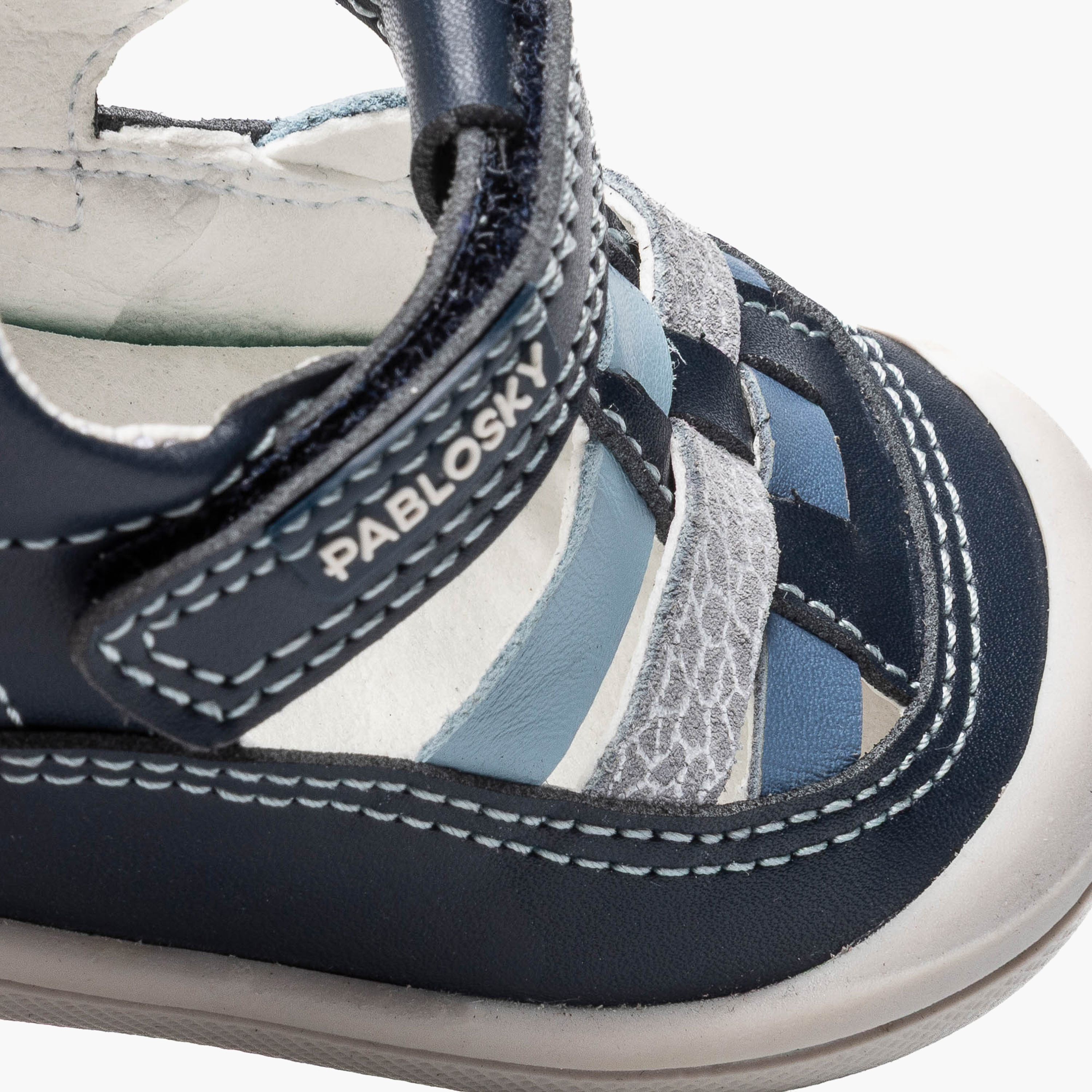 Pablosky Comfort Sandals with Hook & Loop Closure-baby-boys-shoes-sandals-image-7