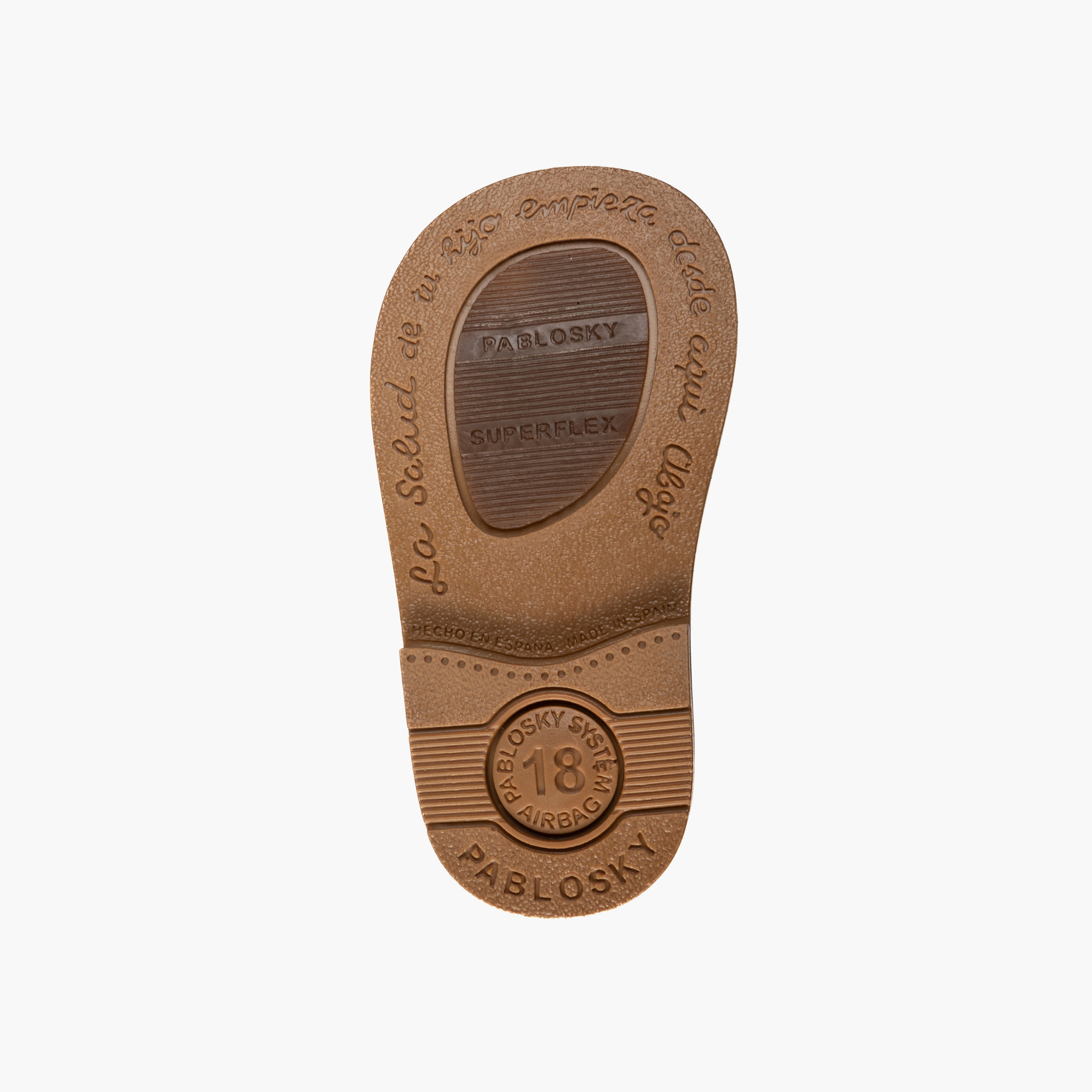 Pablosky Girls' Cutwork Detail Sandals with Hook and Loop Closure-baby-girls-shoes-sandals-image-7