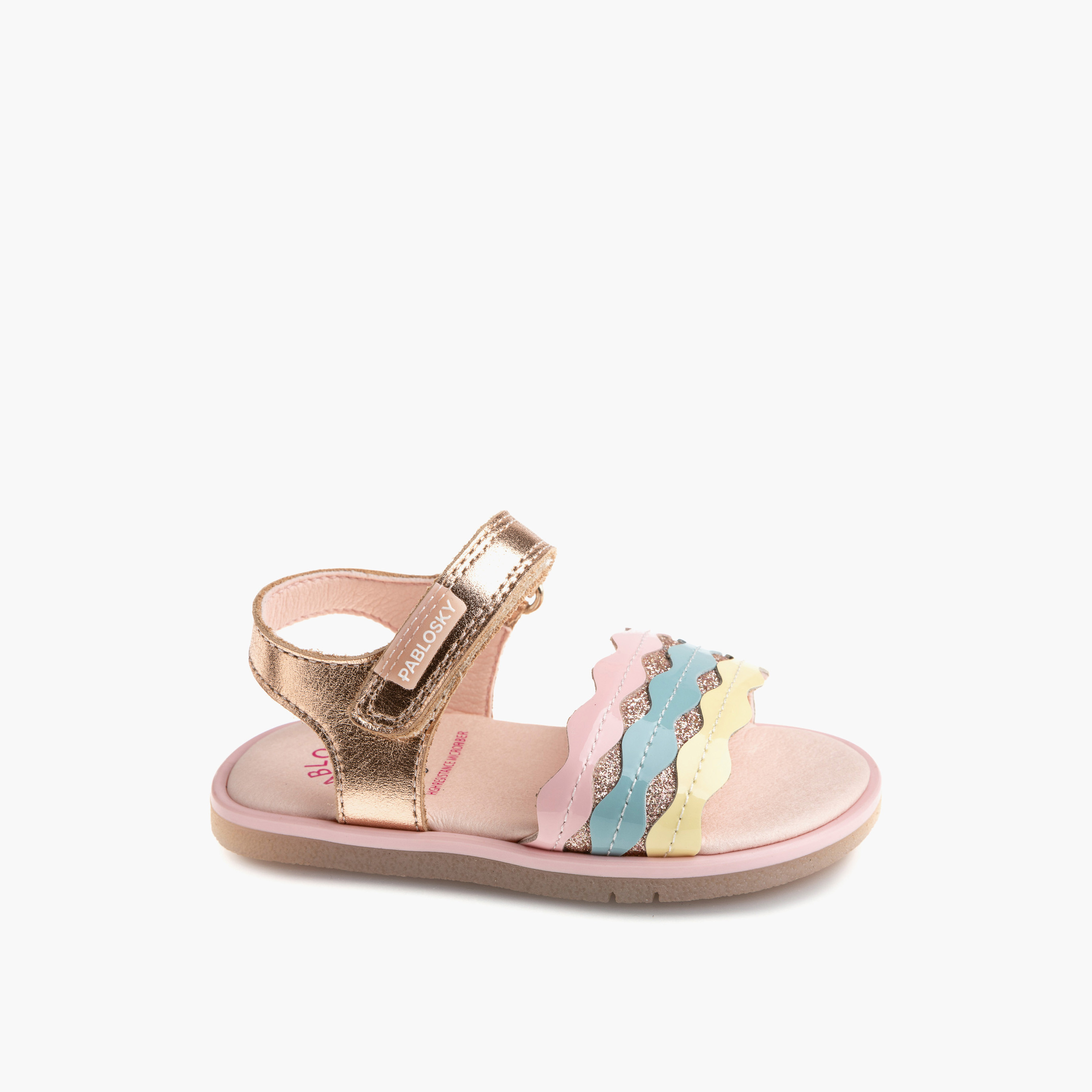 صندل بشريط إغلاق لاصق للبنات من بابلوفسكي - 054230-baby-girls-shoes-sandals-image-1