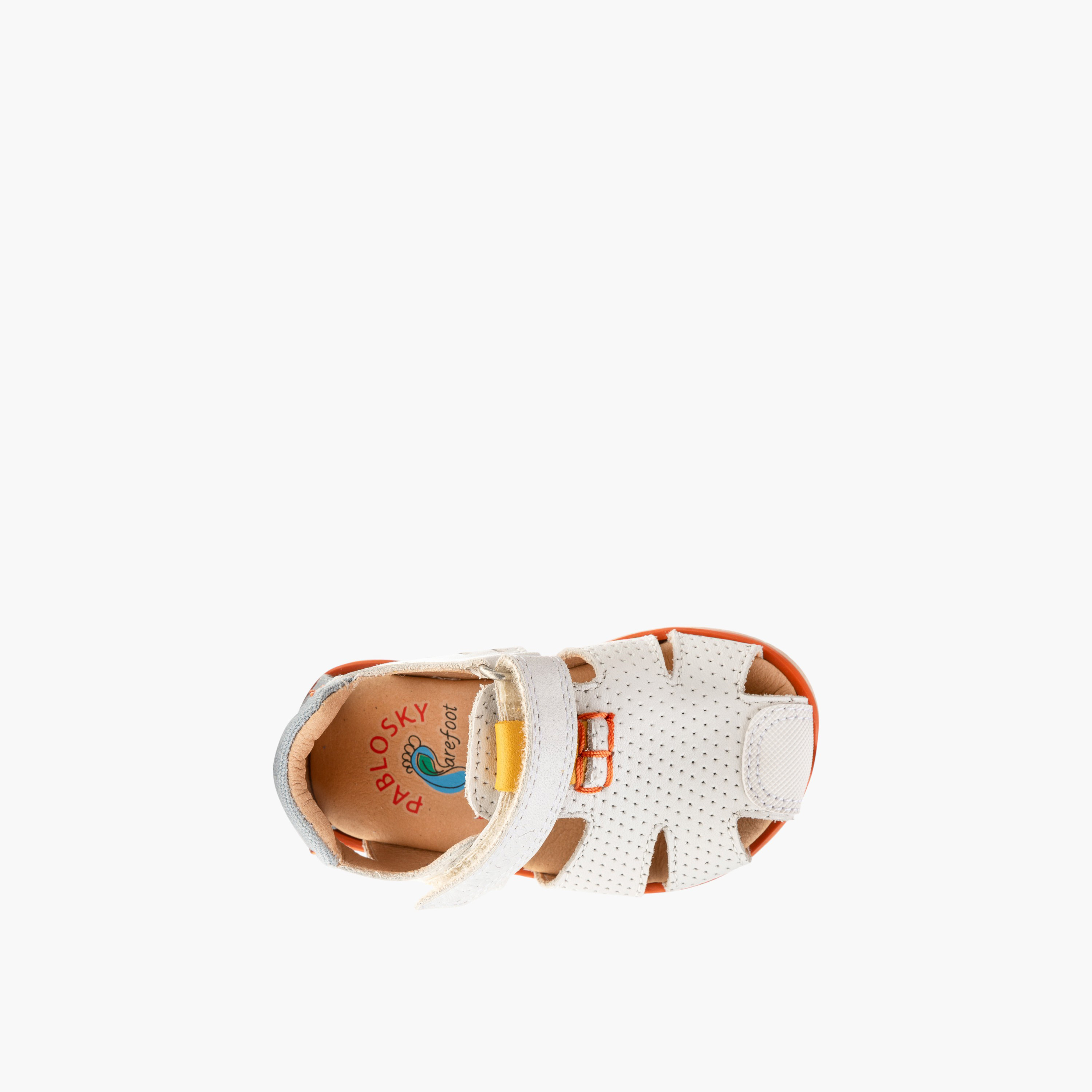 Pablosky Boys' Strap Sandals with Hook and Loop Closure-baby-boys-shoes-sandals-image-4