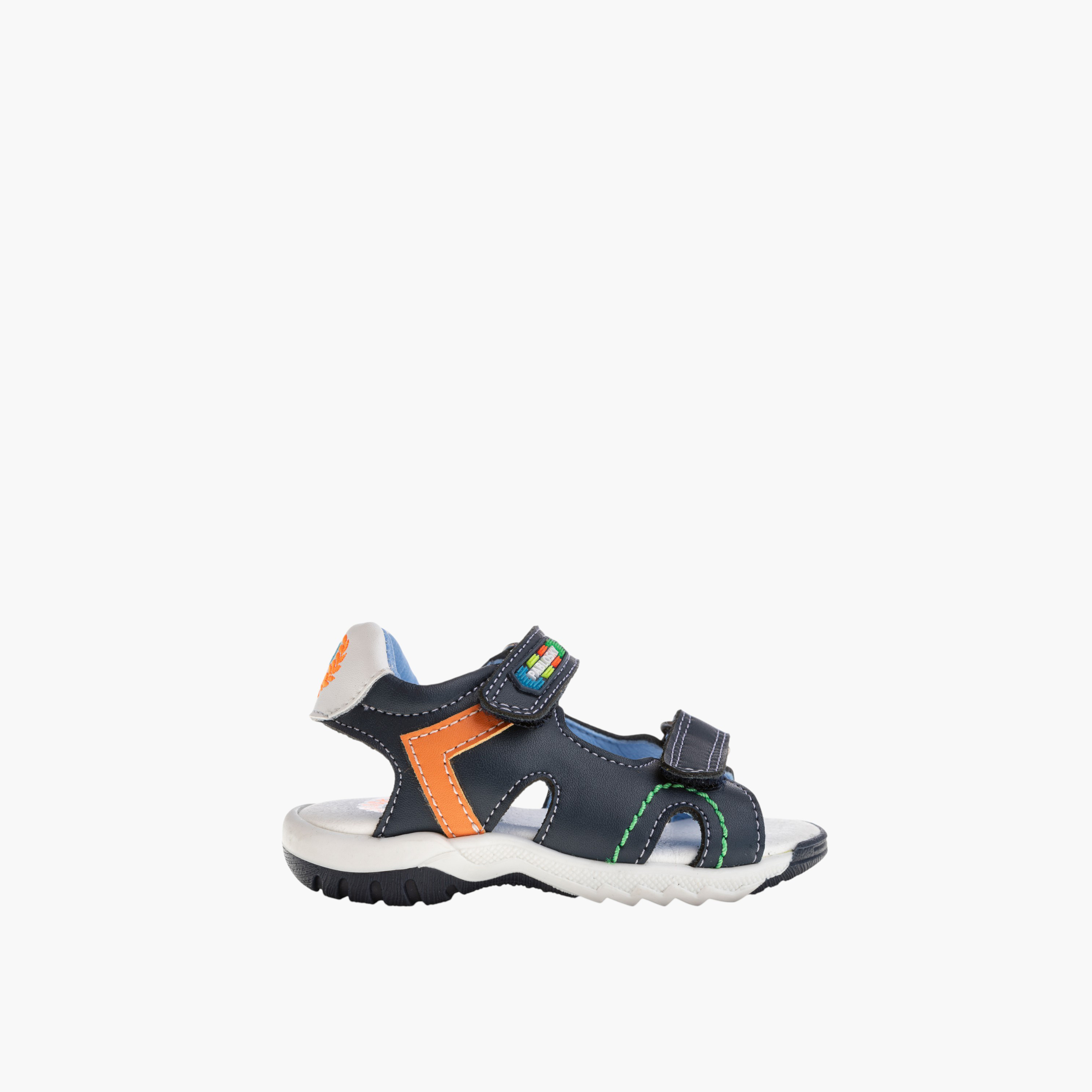 Pablosky Boys' Strap Sandals with Hook and Loop Closure-baby-boys-shoes-sandals-image-2