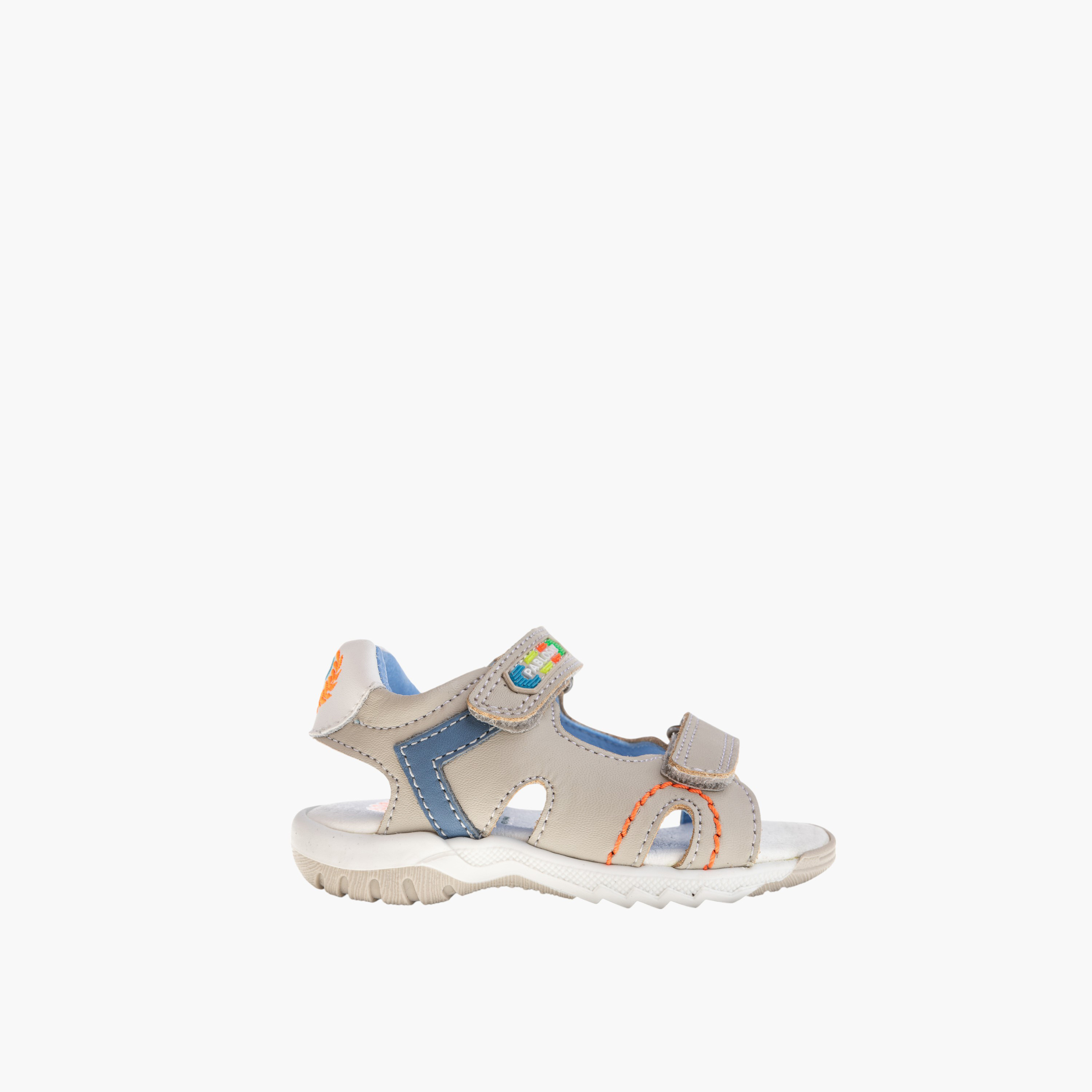 Pablosky Boys' Strap Sandals with Hook and Loop Closure-baby-boys-shoes-sandals-image-2