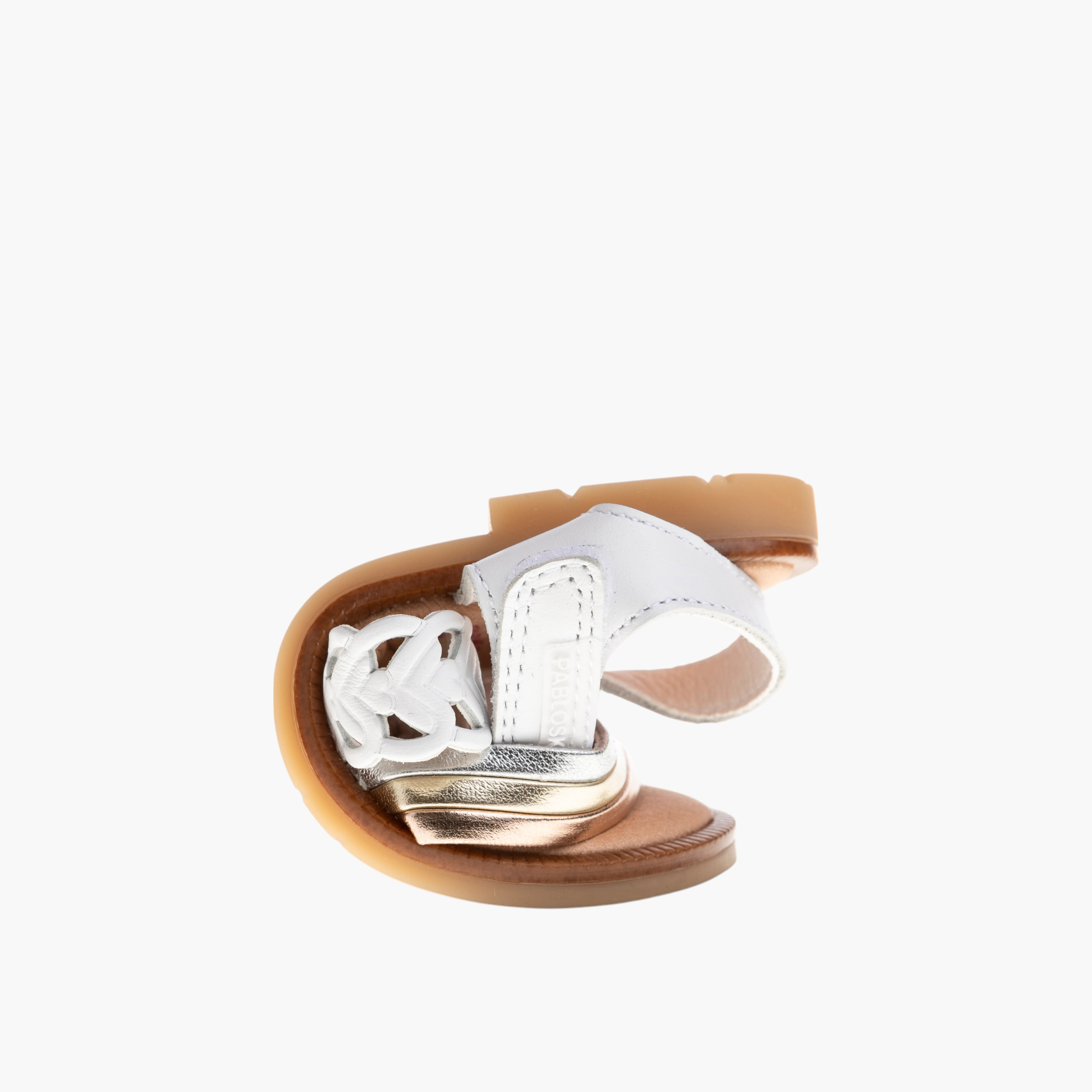 Pablosky Girls' Strap Sandals with Hook and Loop Closure-baby-girls-shoes-sandals-image-6