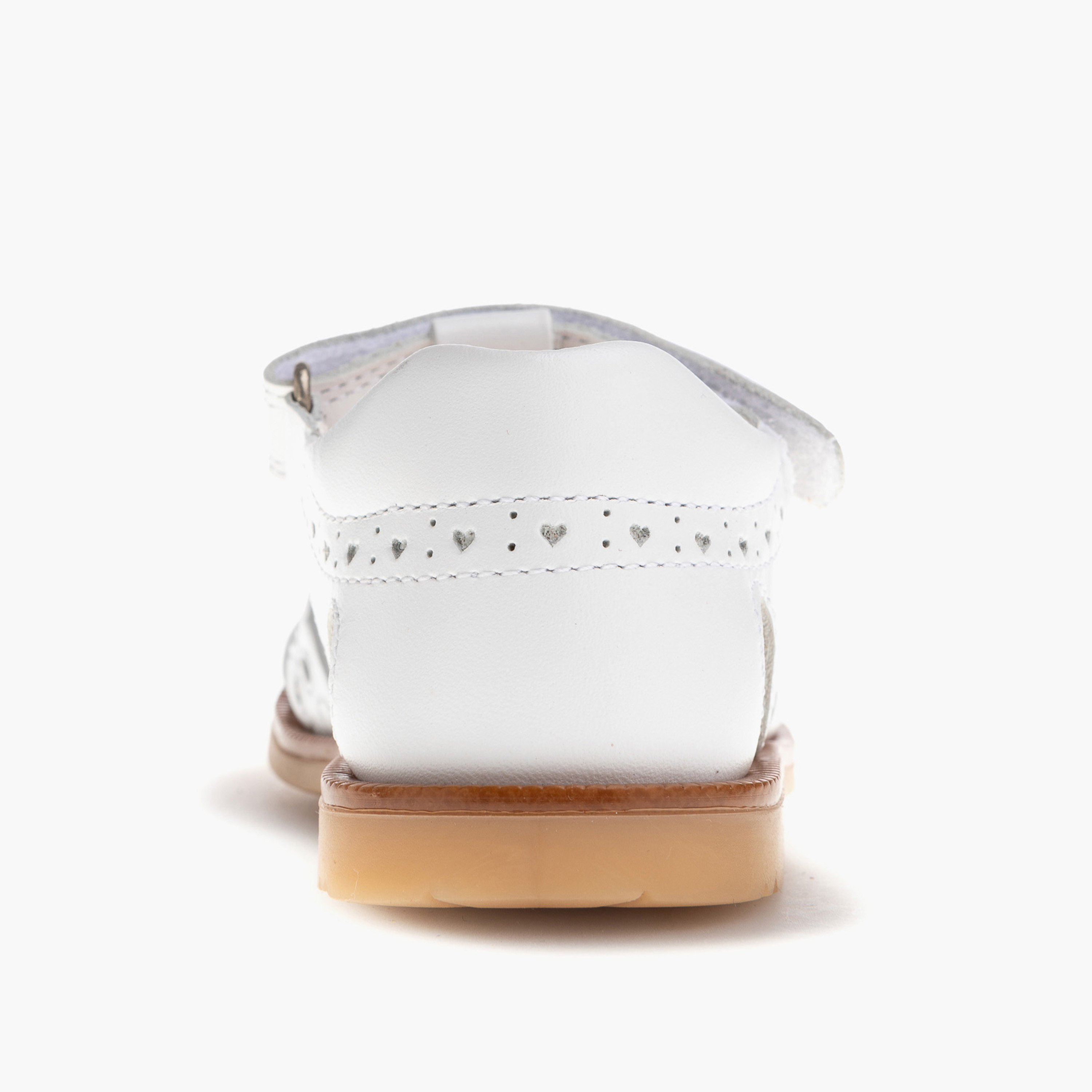 Pablosky Girls' Cutout Detail Strap Sandals with Hook and Loop Closure-baby-girls-shoes-sandals-image-3