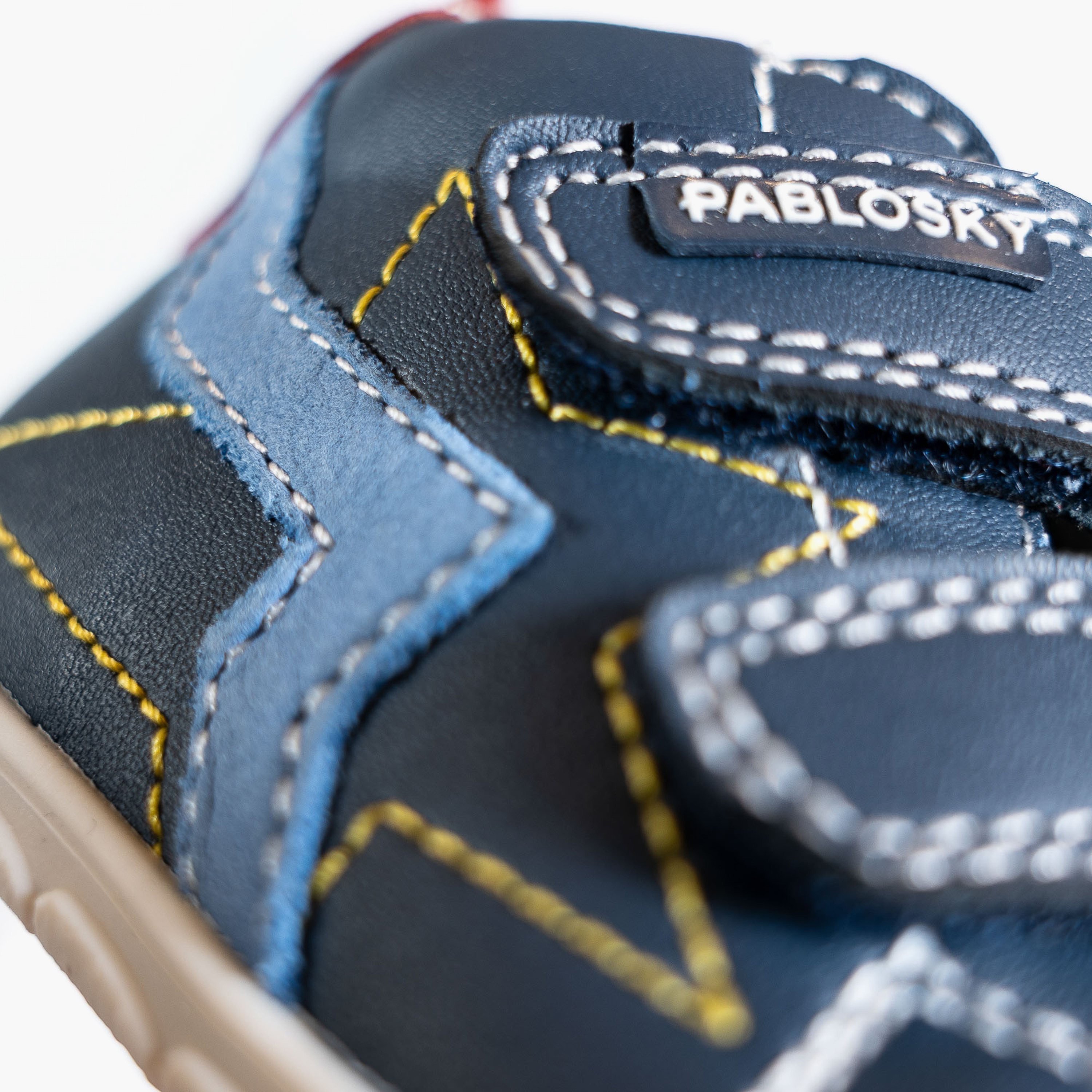Pablosky Boys' High Top Sneakers with Hook and Loop Closure - 059620-baby-boys-shoes-closedshoes-image-7