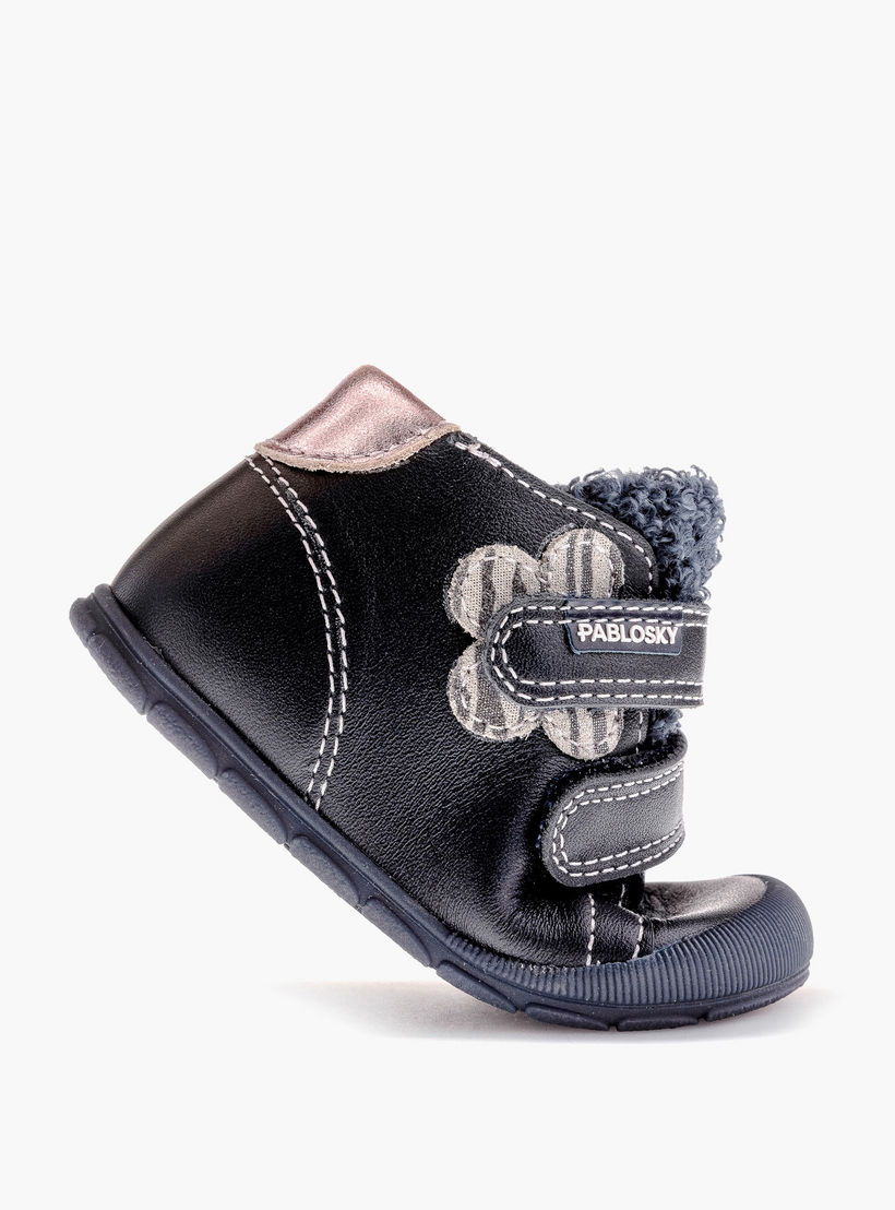 حذاء سنيكرز برقبة عالية وشريط إغلاق لاصق للبنات من بابلوسكي - 059775-baby-girls-shoes-closedshoes-image-5