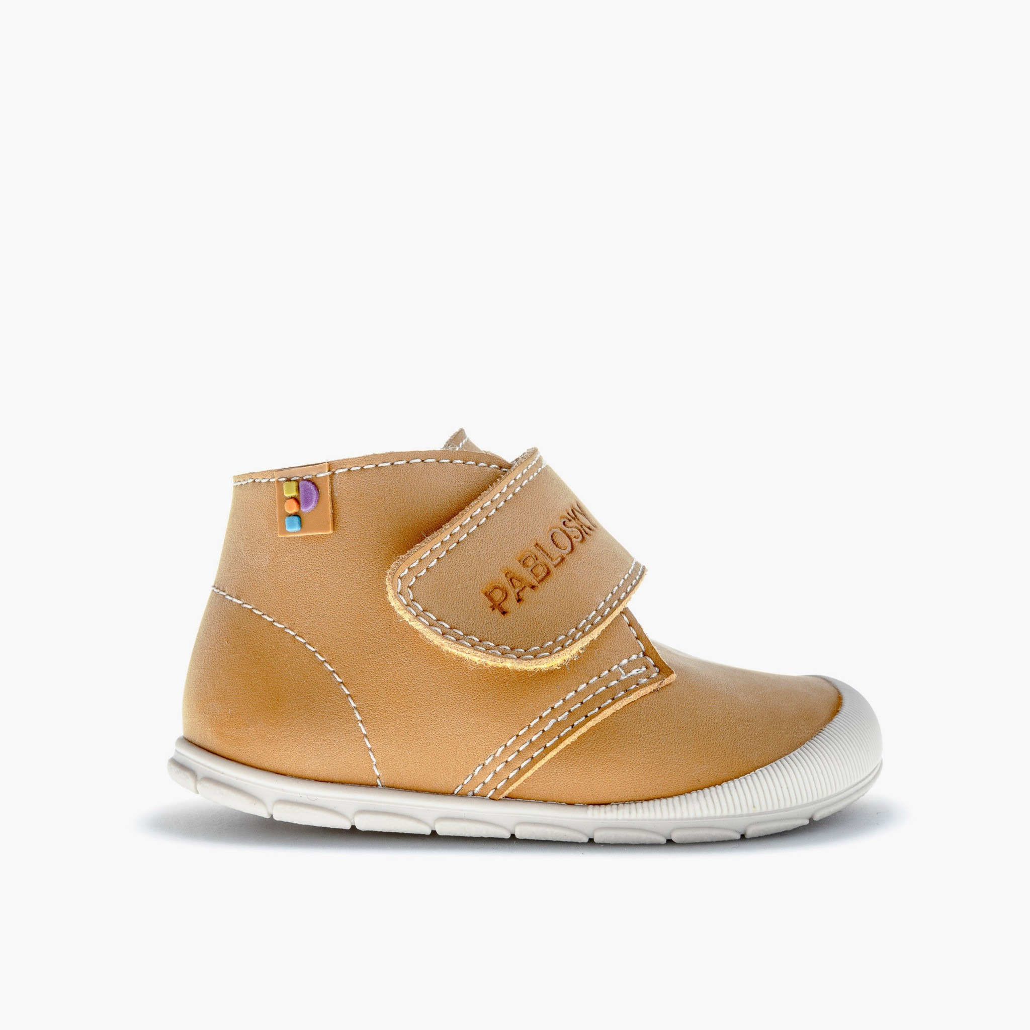 Pablosky Infant Shoes with Hook & Loop Closure-baby-boys-shoes-closedshoes-image-1