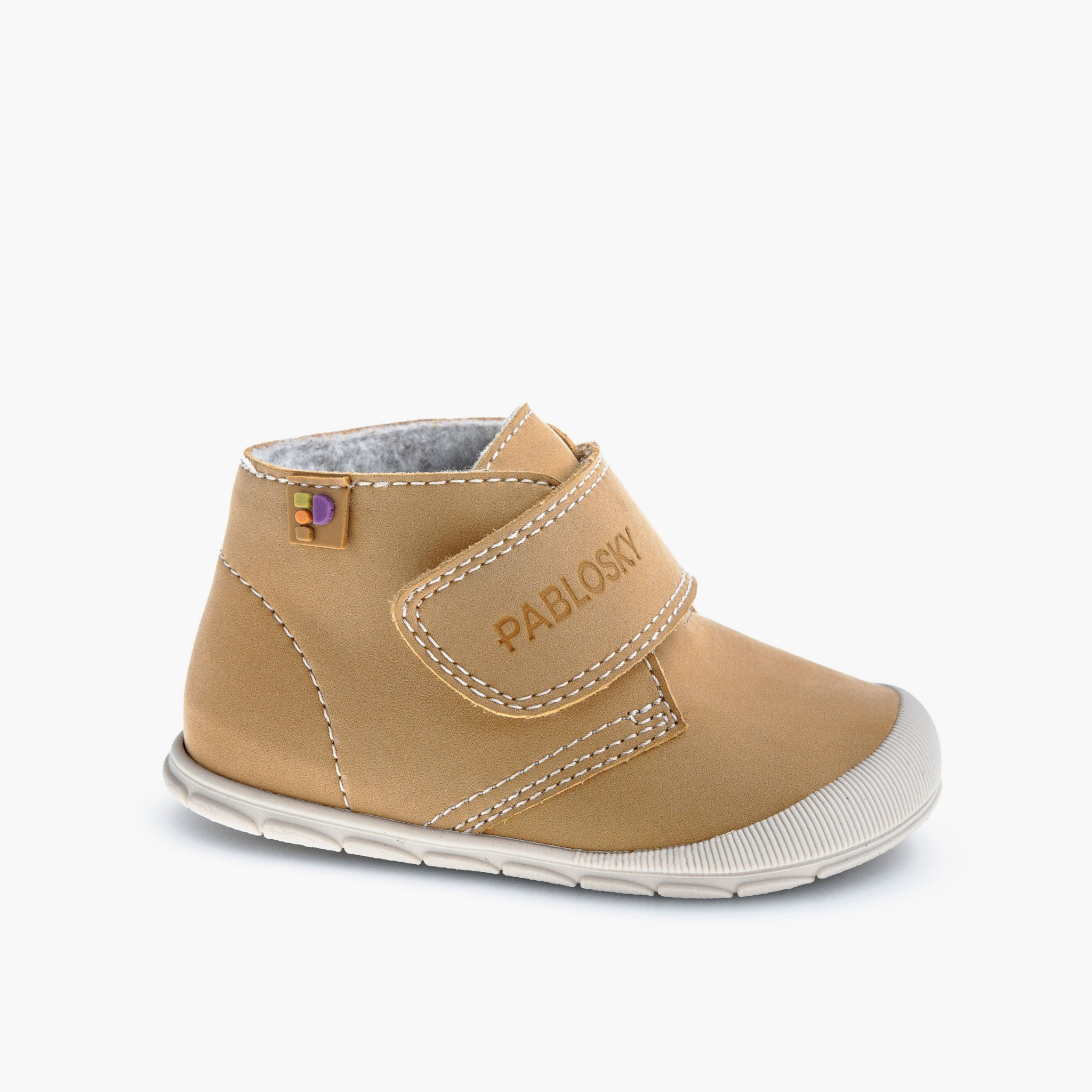 Pablosky Infant Shoes with Hook & Loop Closure-baby-boys-shoes-closedshoes-image-7