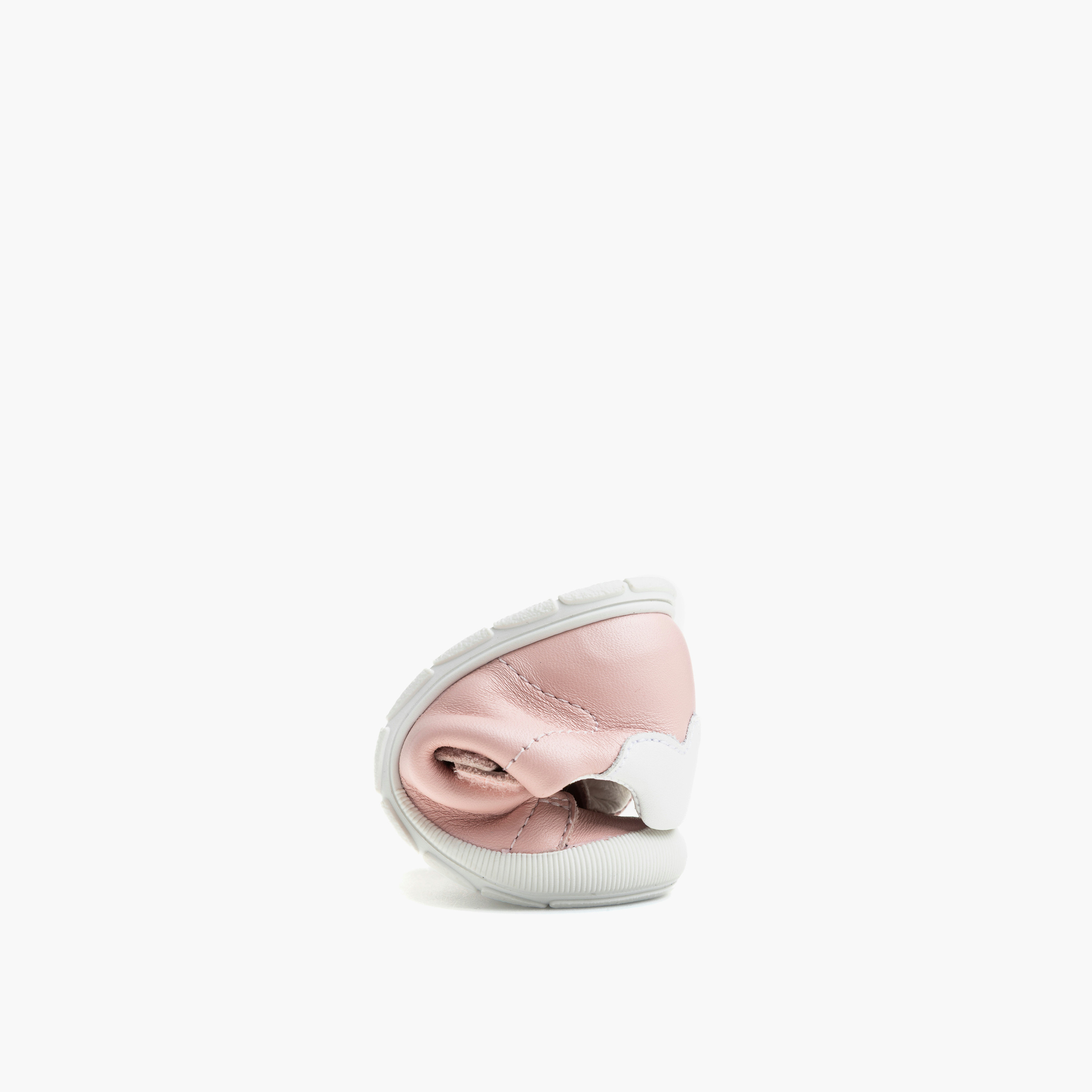 Pablosky Booties with Hook & Loop, Stitch Detail-baby-girls-shoes-closedshoes-image-5