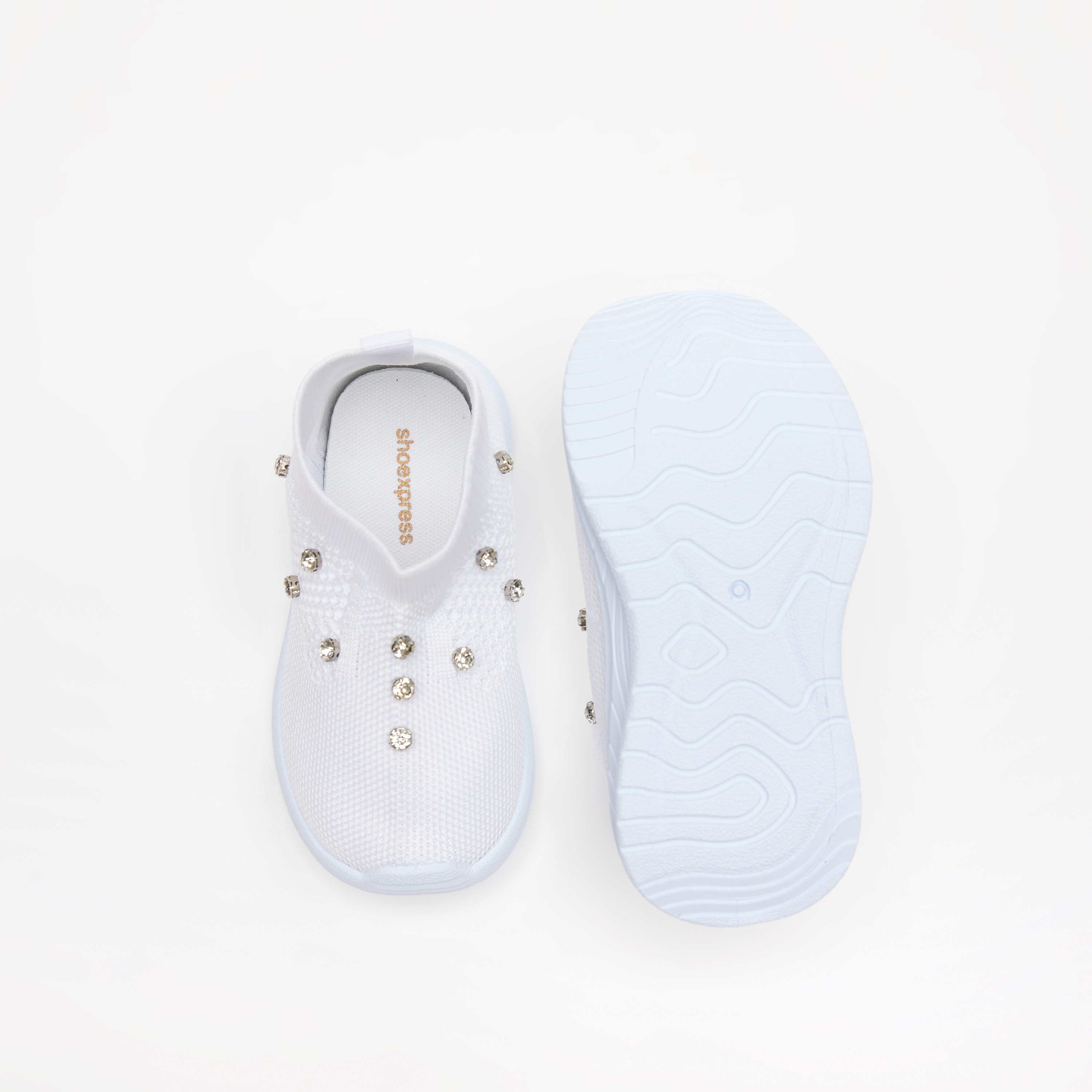 Textured Slip-On Sneakers with Embellished Detail-girls-shoes-sports-image-4