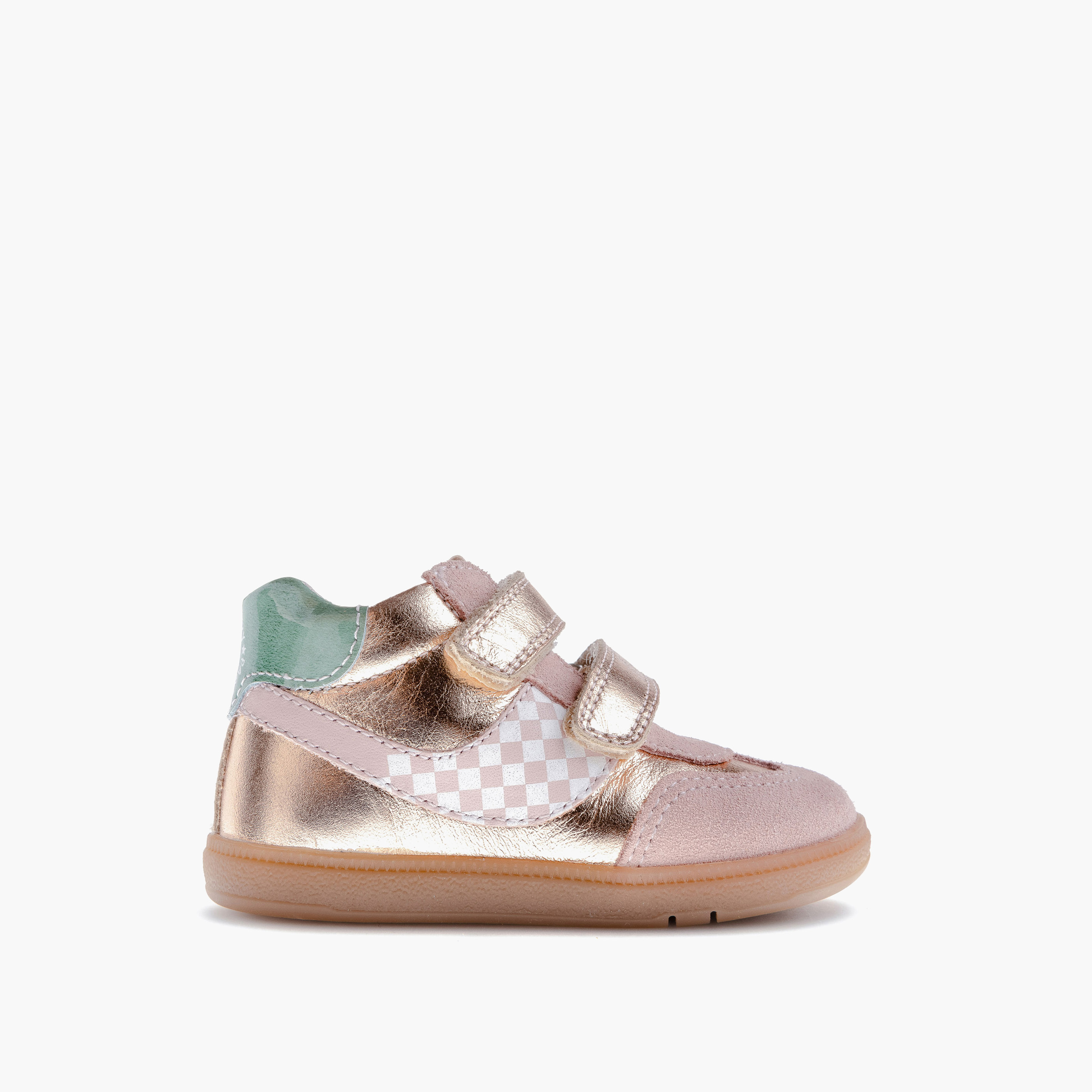 Pablosky Girls' High Top Sneakers with Hook and Loop Closure - 062780-baby-girls-shoes-closedshoes-image-2