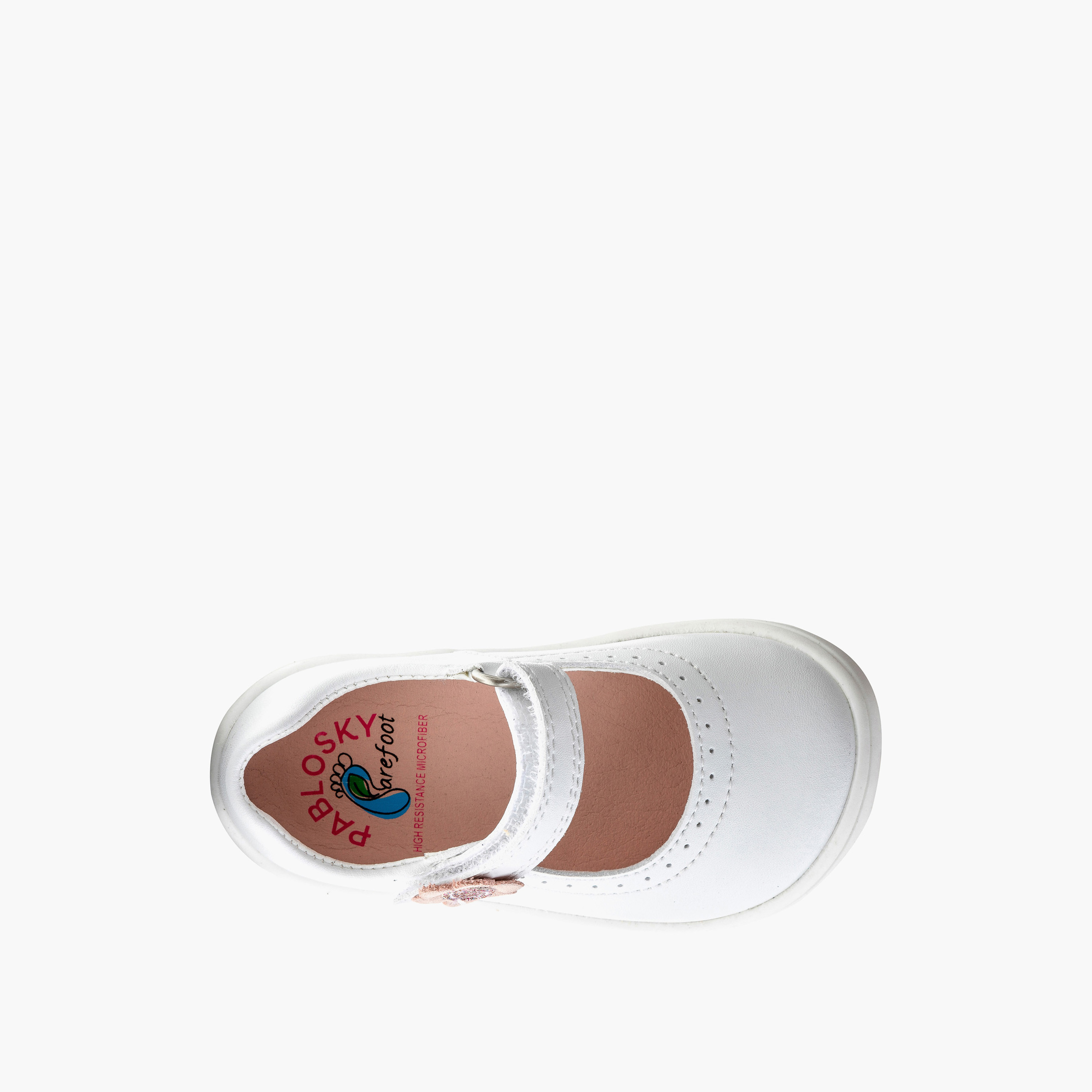 Pablosky Girls' Mary Jane Shoes with Hook and Loop Closure - 063505-girls-shoes-maryjanes-image-4